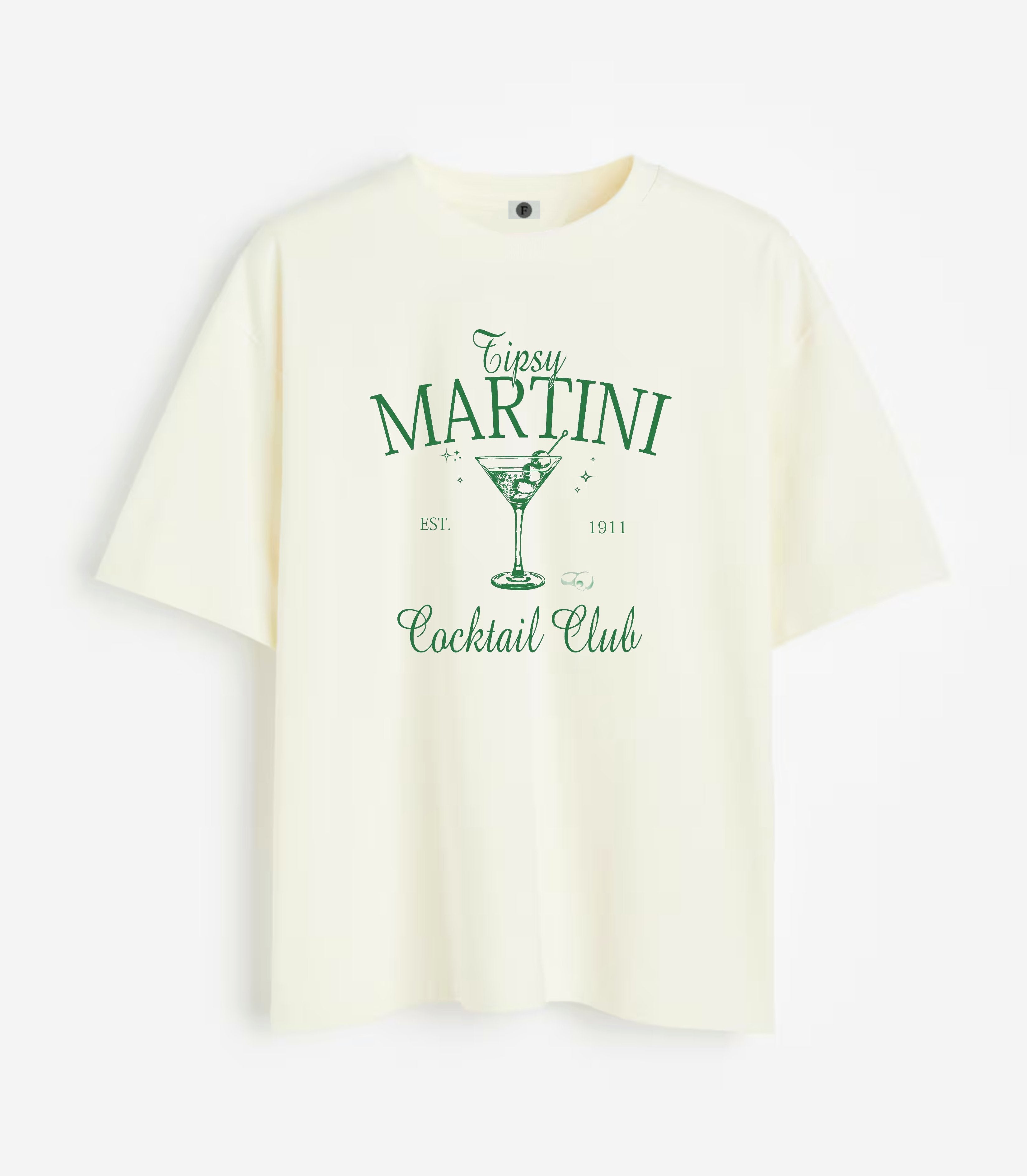 Unisex oversized fit white t-shirt with 'BOSTON' print in green and yellow, made from 100% super combed ring spun cotton.