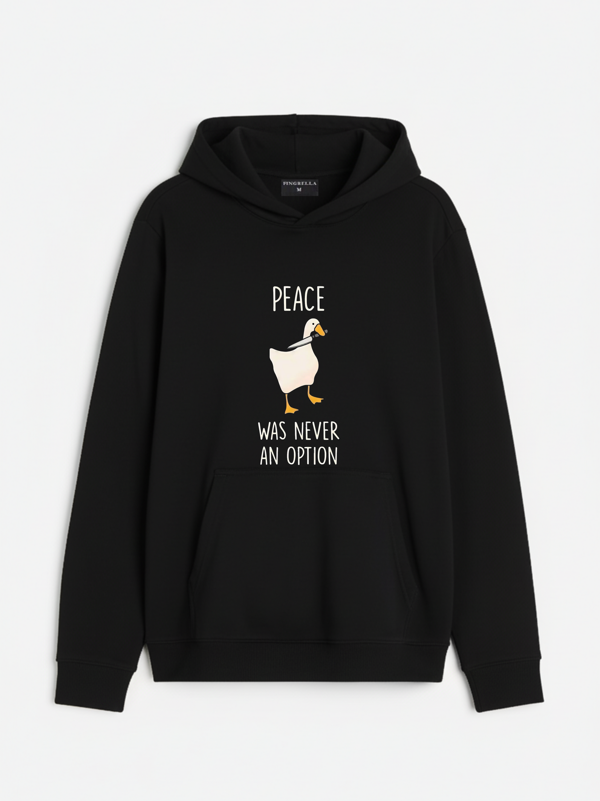 Peace was never an option - black