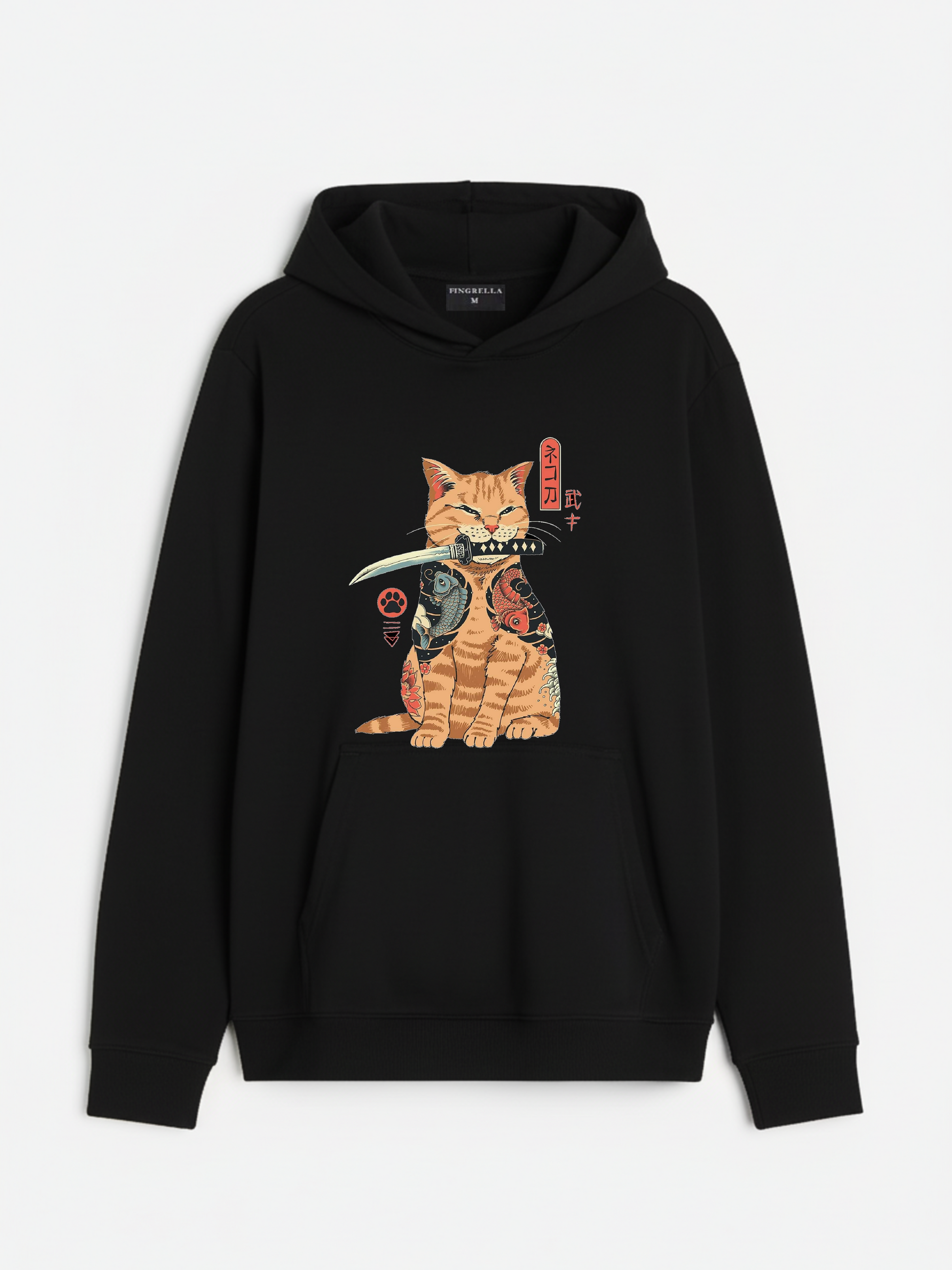 Katana cat - black