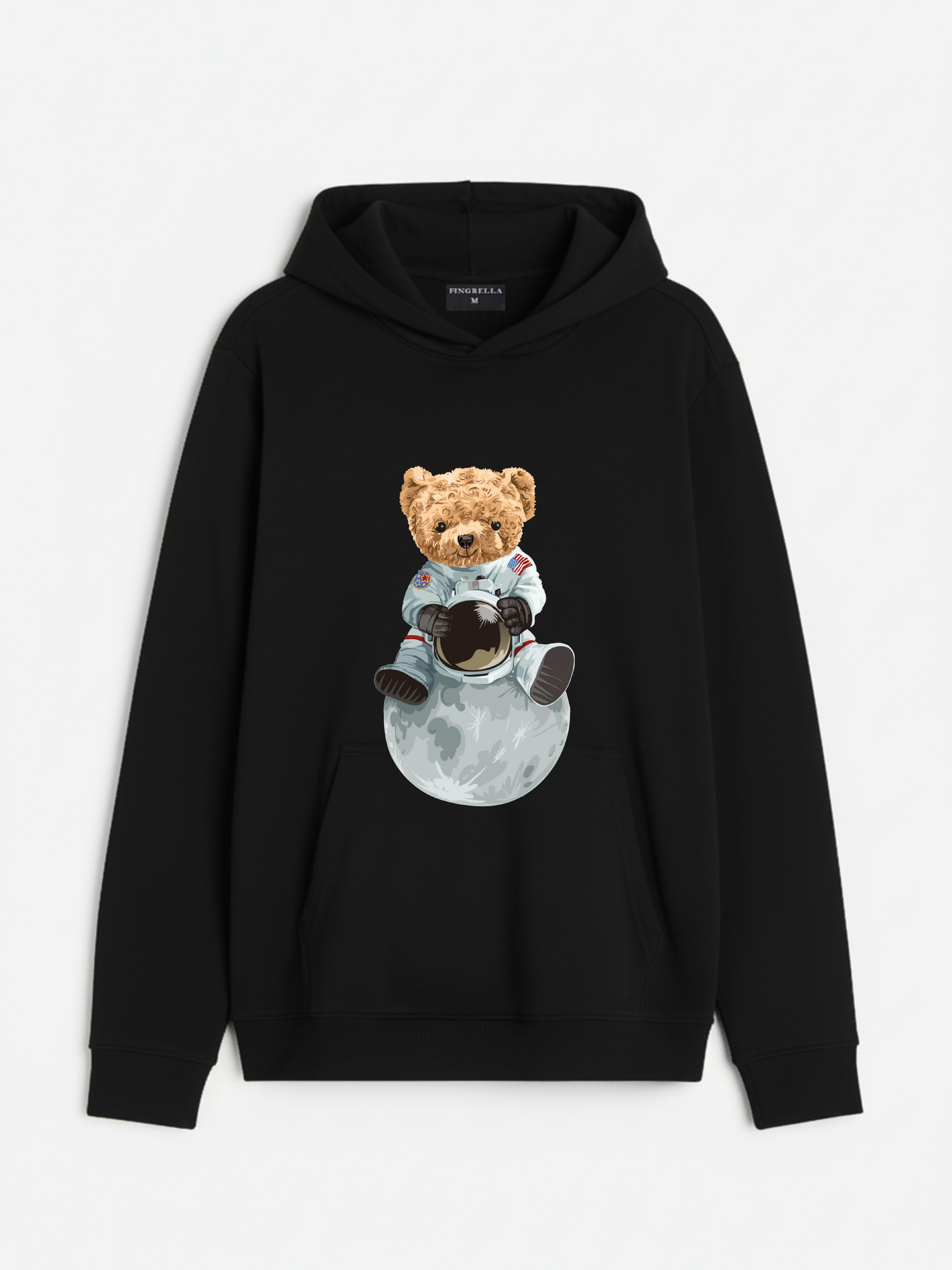 Space teddy - black