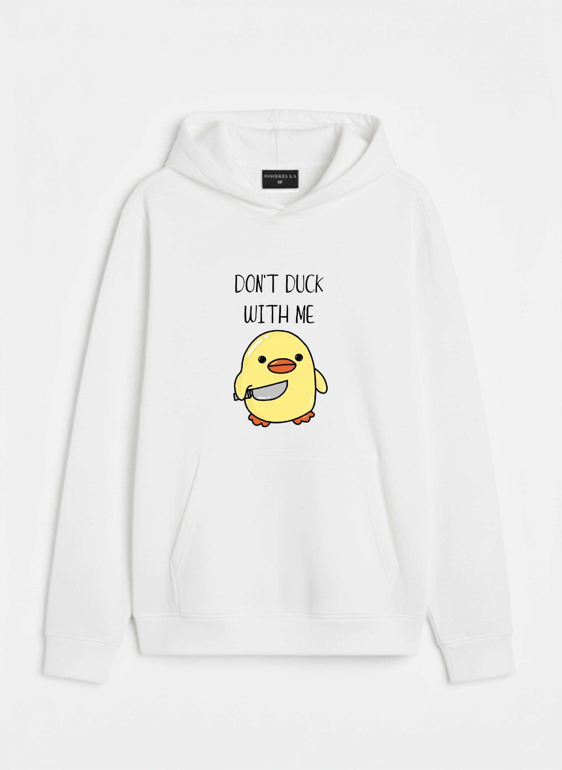 Don't duck with me - white