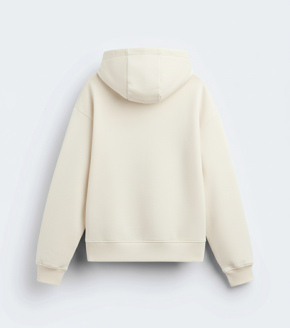 Off white - Heavy weight Oversized Hoodie