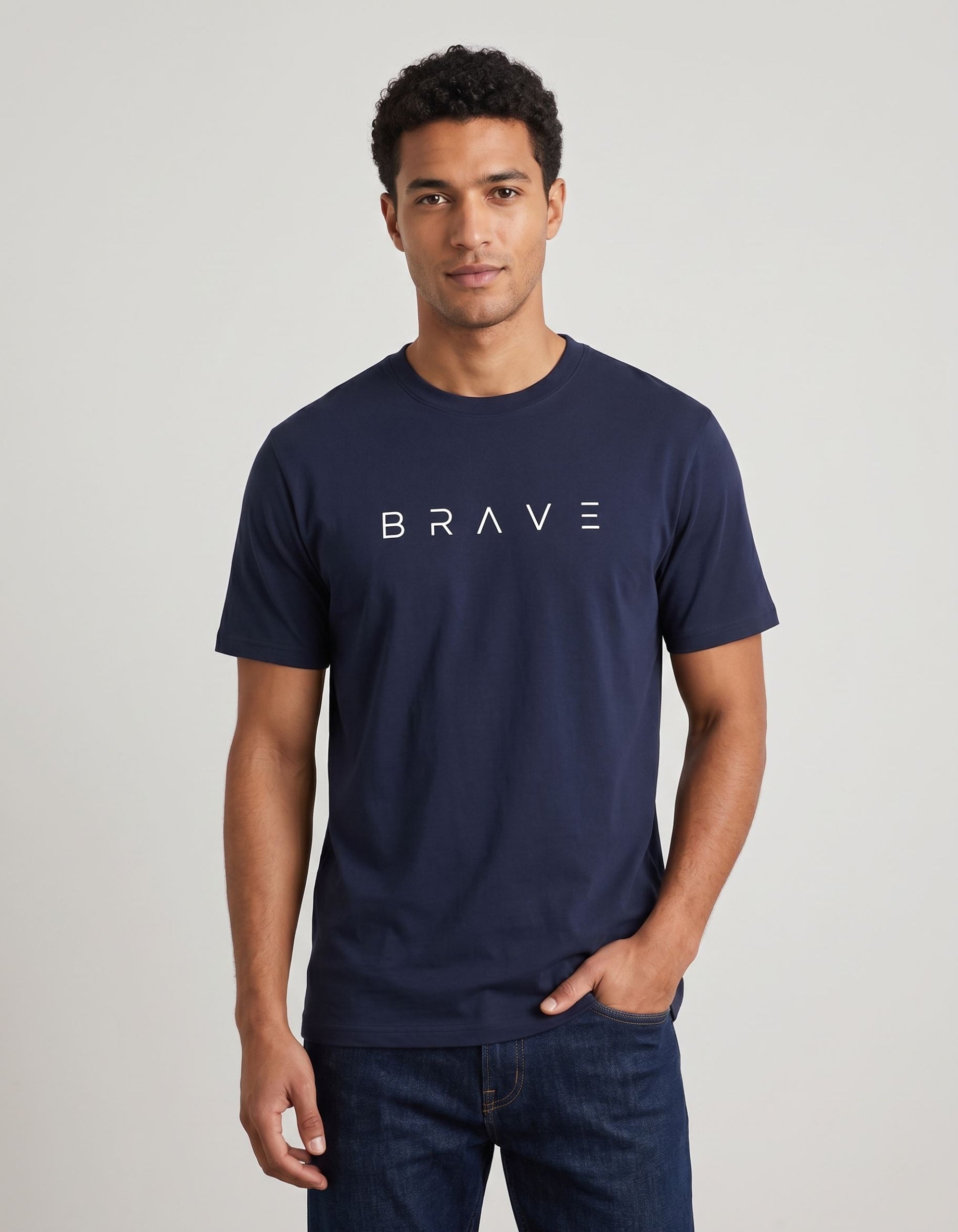 BRAVE - dark navy