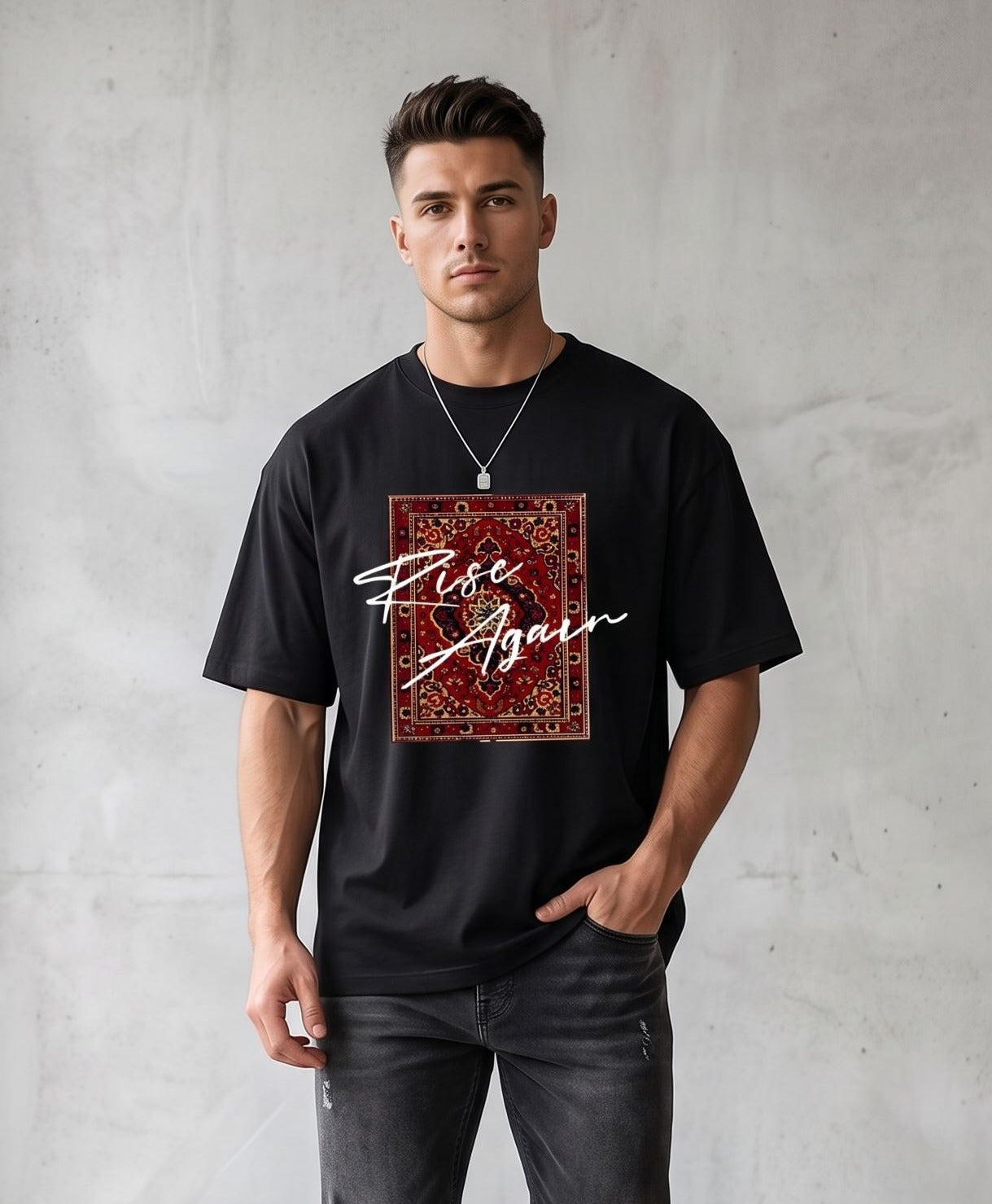 Rise again - black