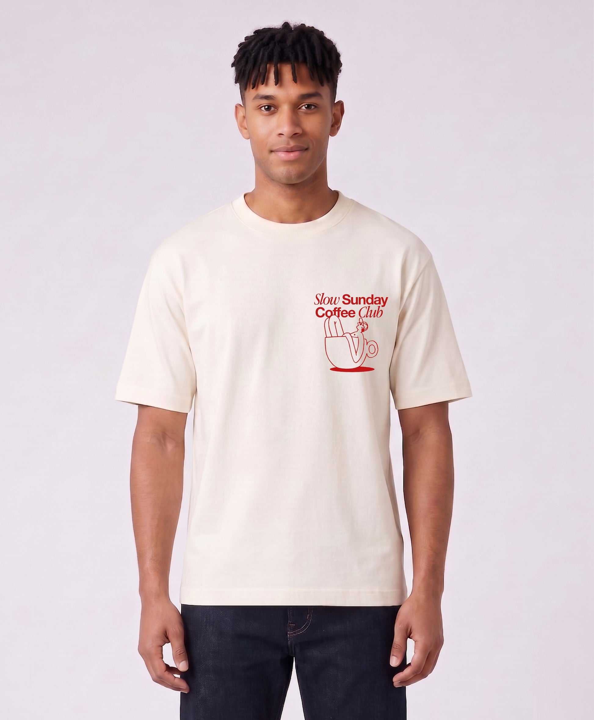 Slow sunday coffee club - off white