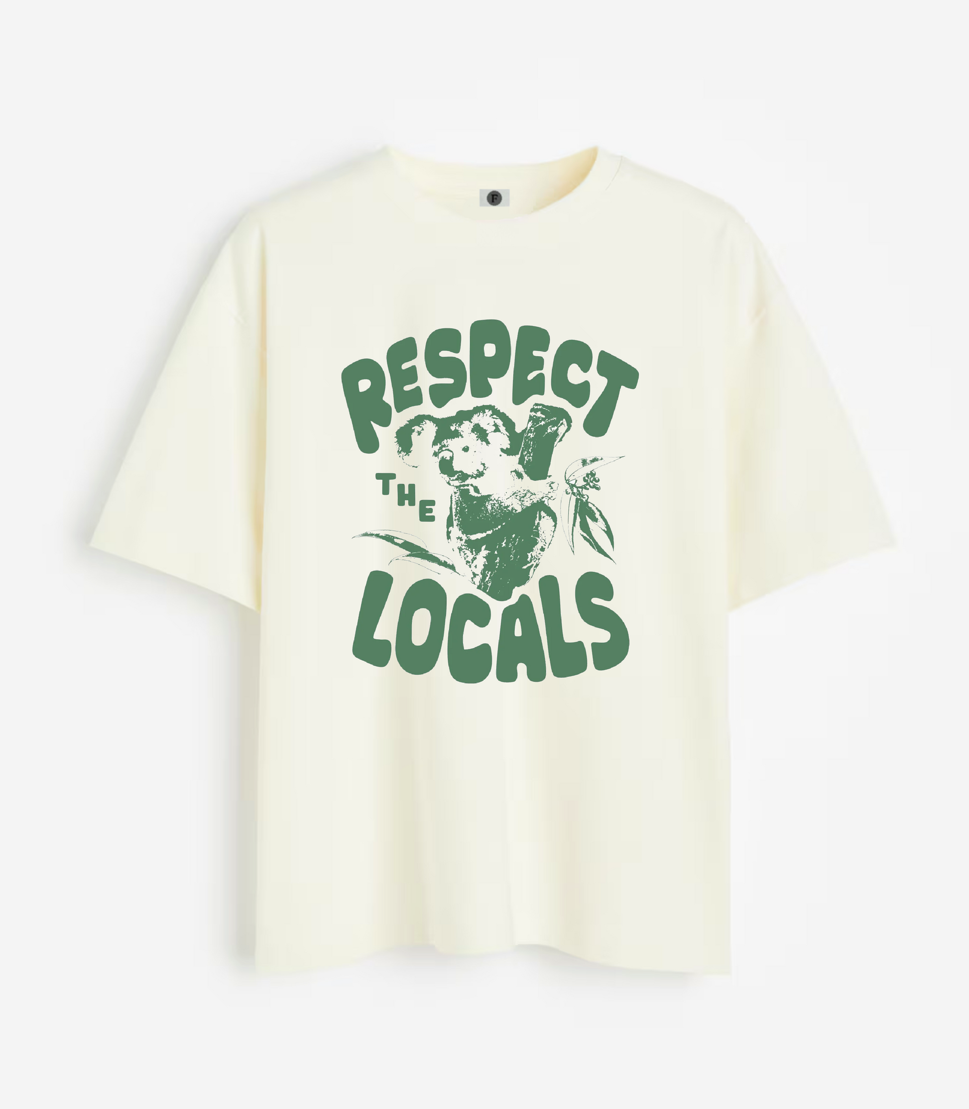 Respect the locals - off white