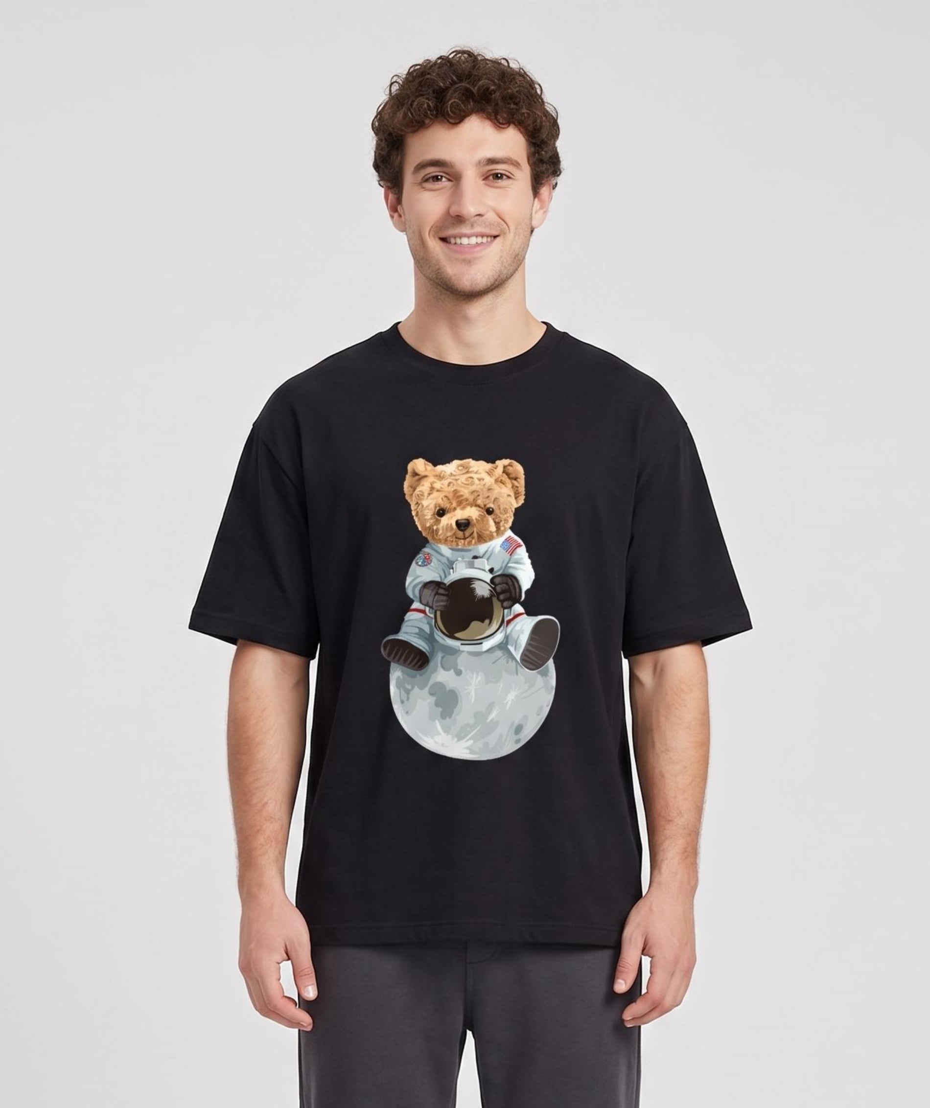 Space teddy - black HW