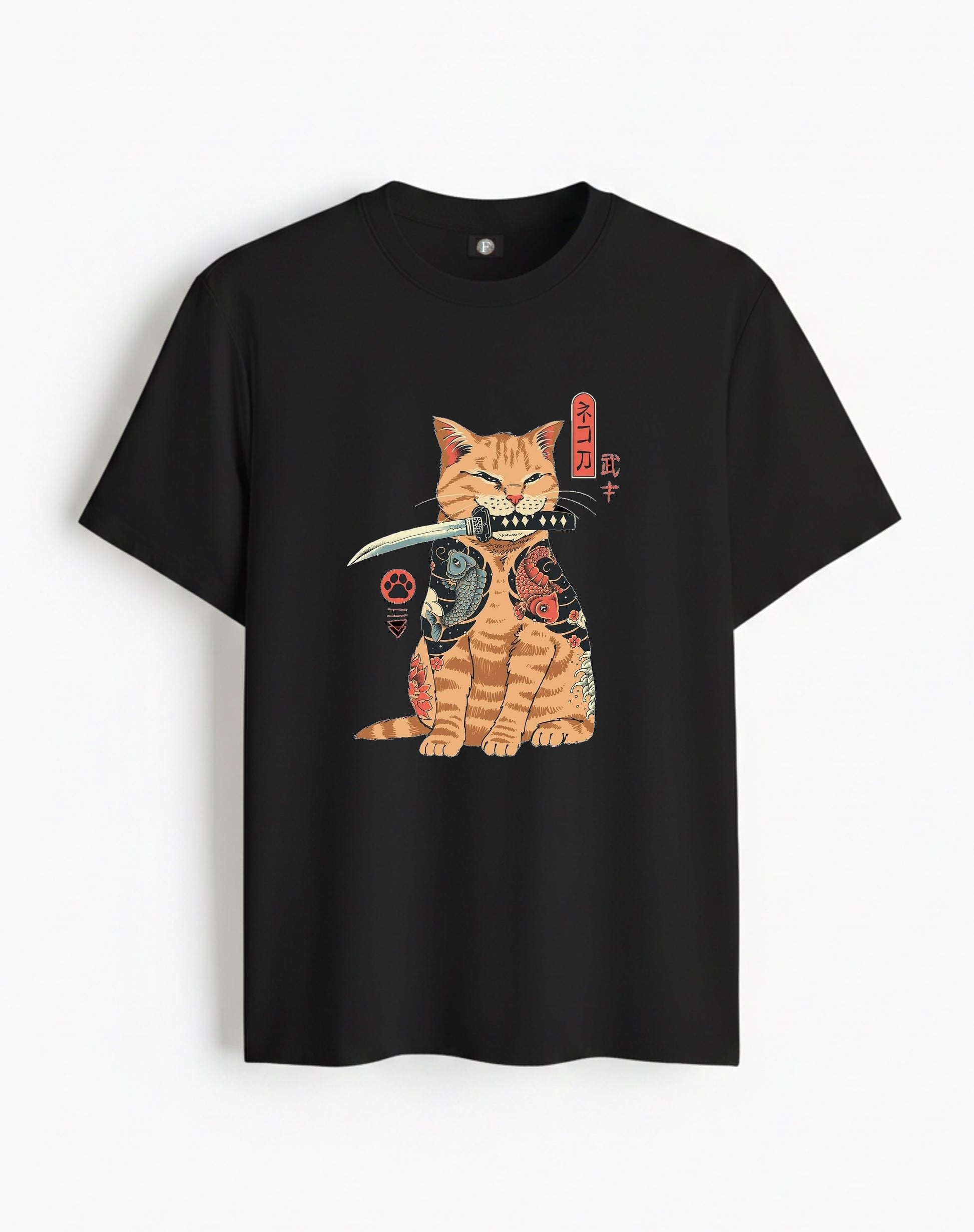 Katana cat - black