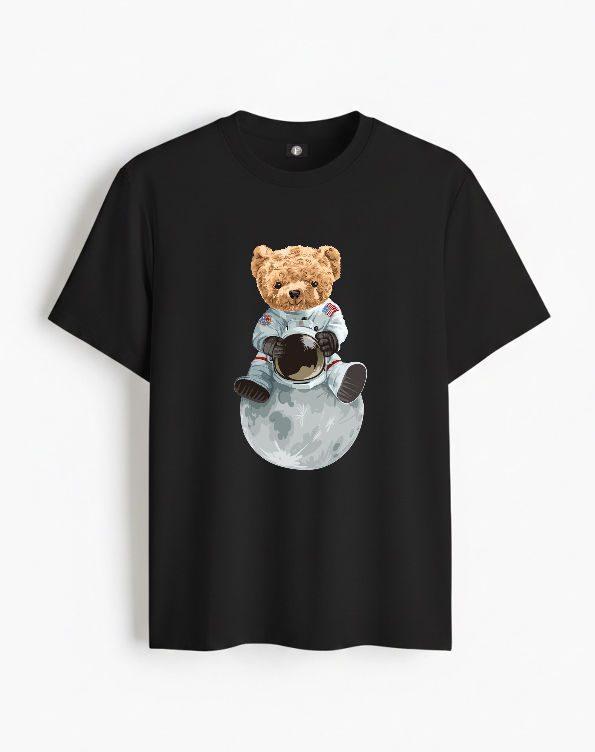 Space teddy - black