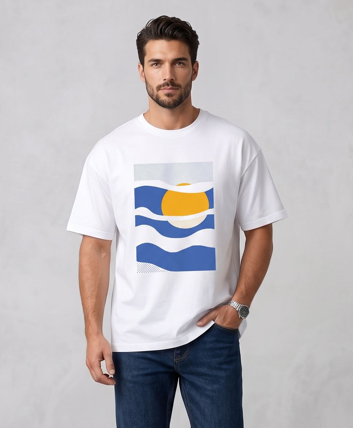 Love sunsets - white HW