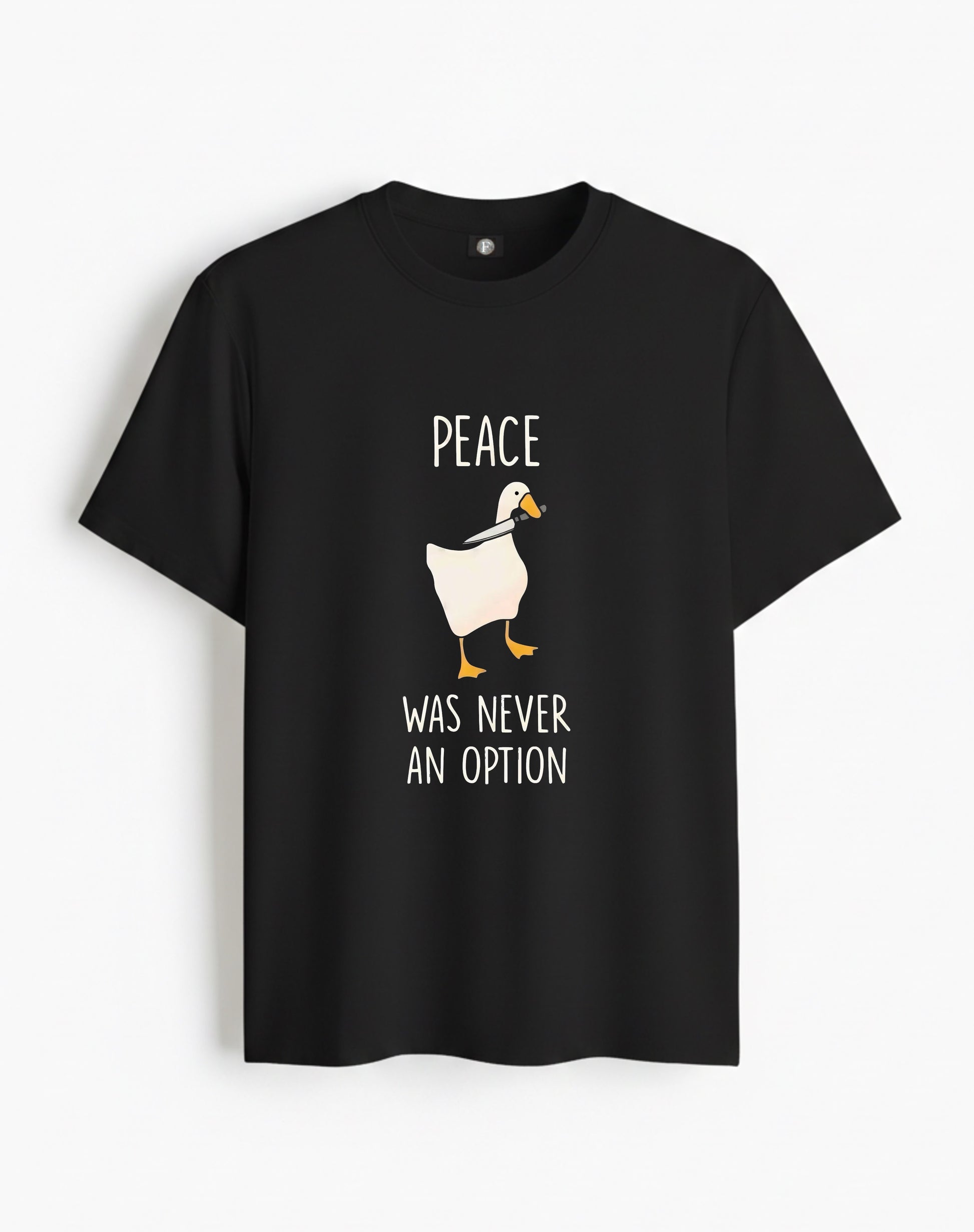 Peace was never an option - black