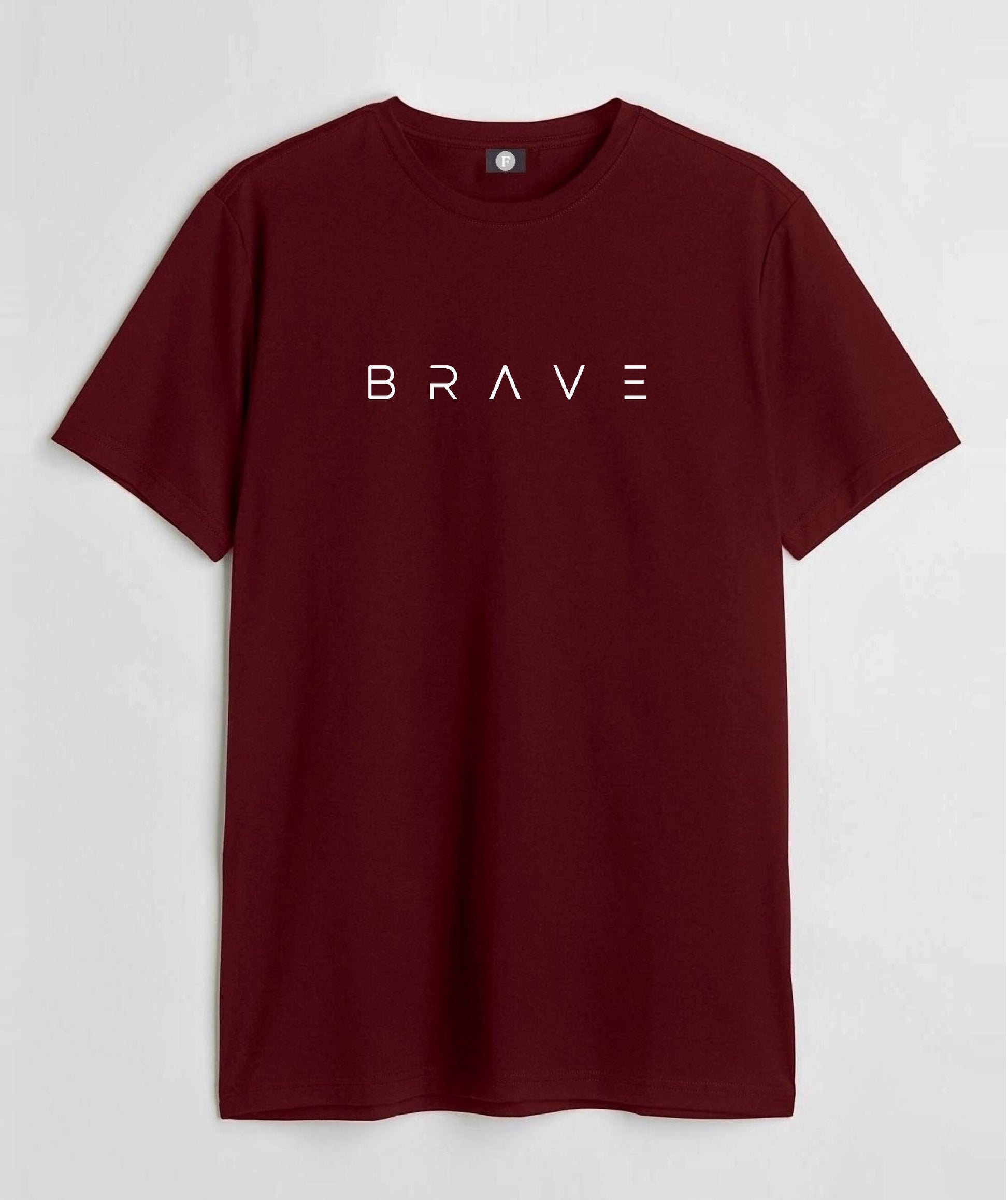 BRAVE - maroon