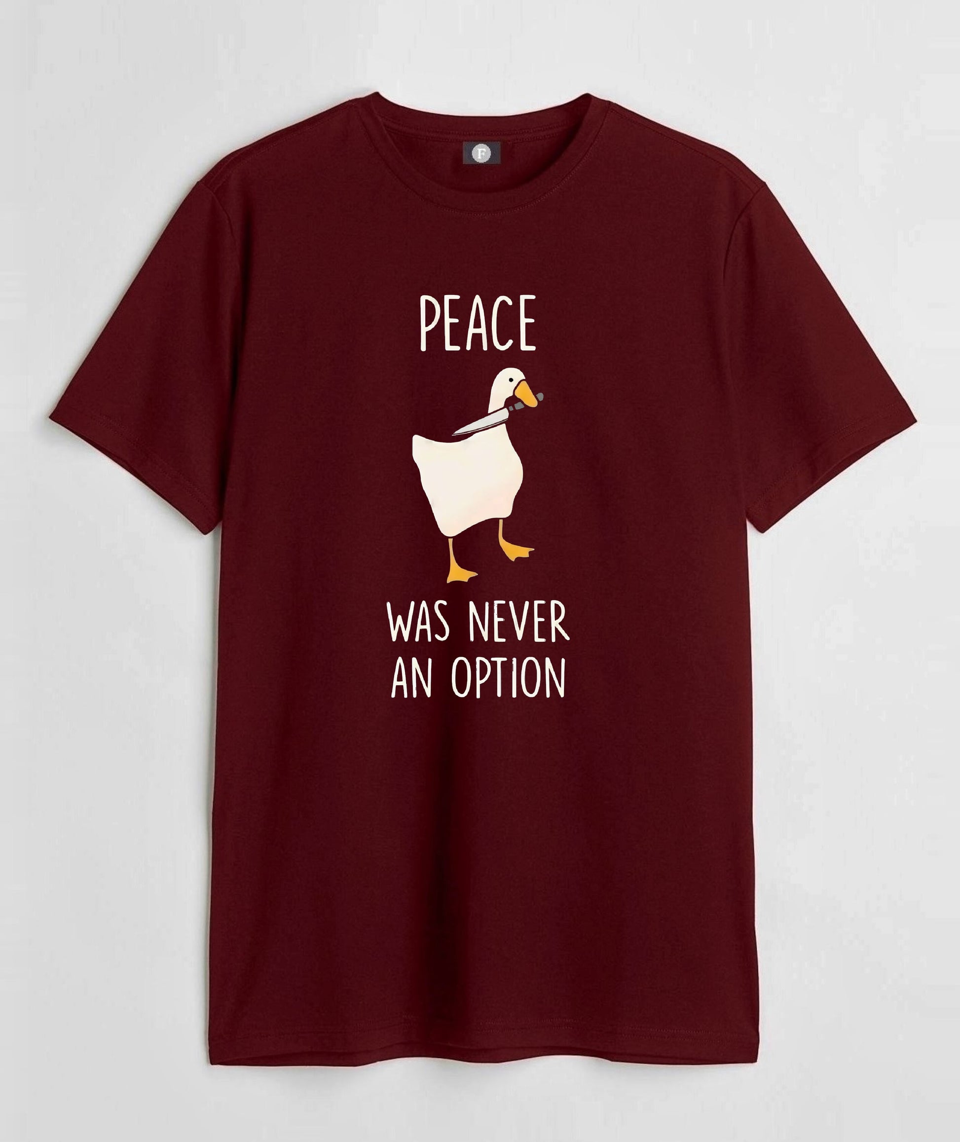 Peace was never an option - maroon
