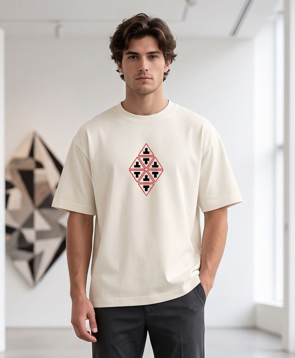 Abstract - off white