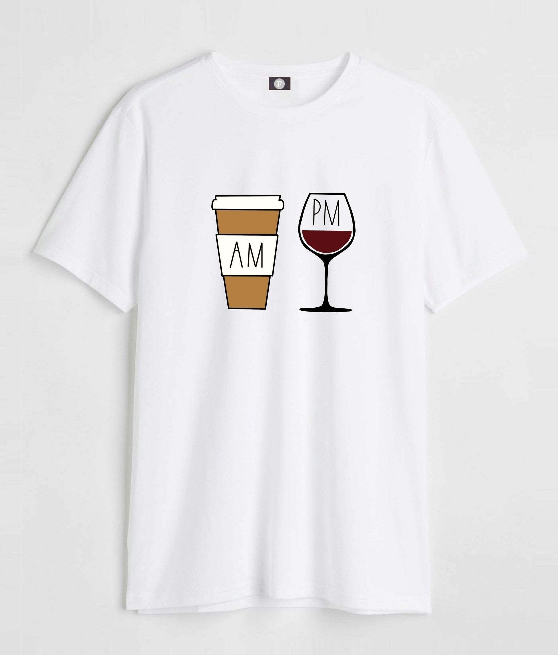AM PM - white