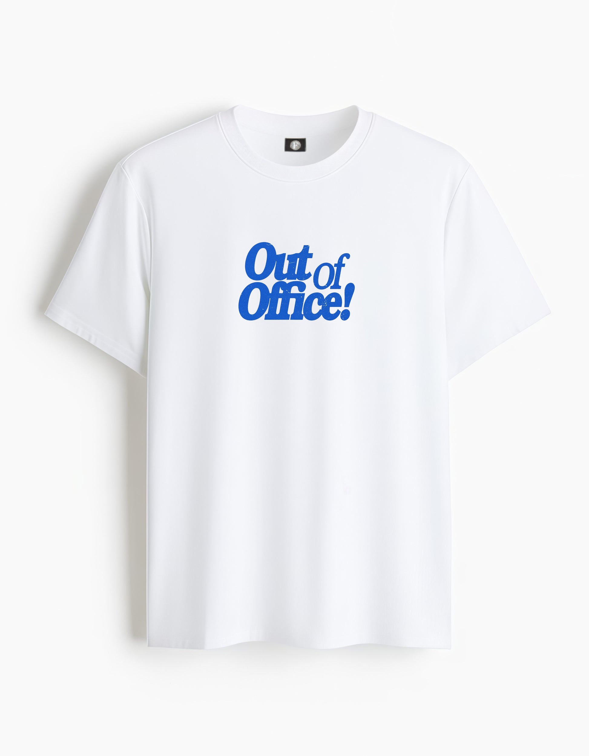 Out of office - white