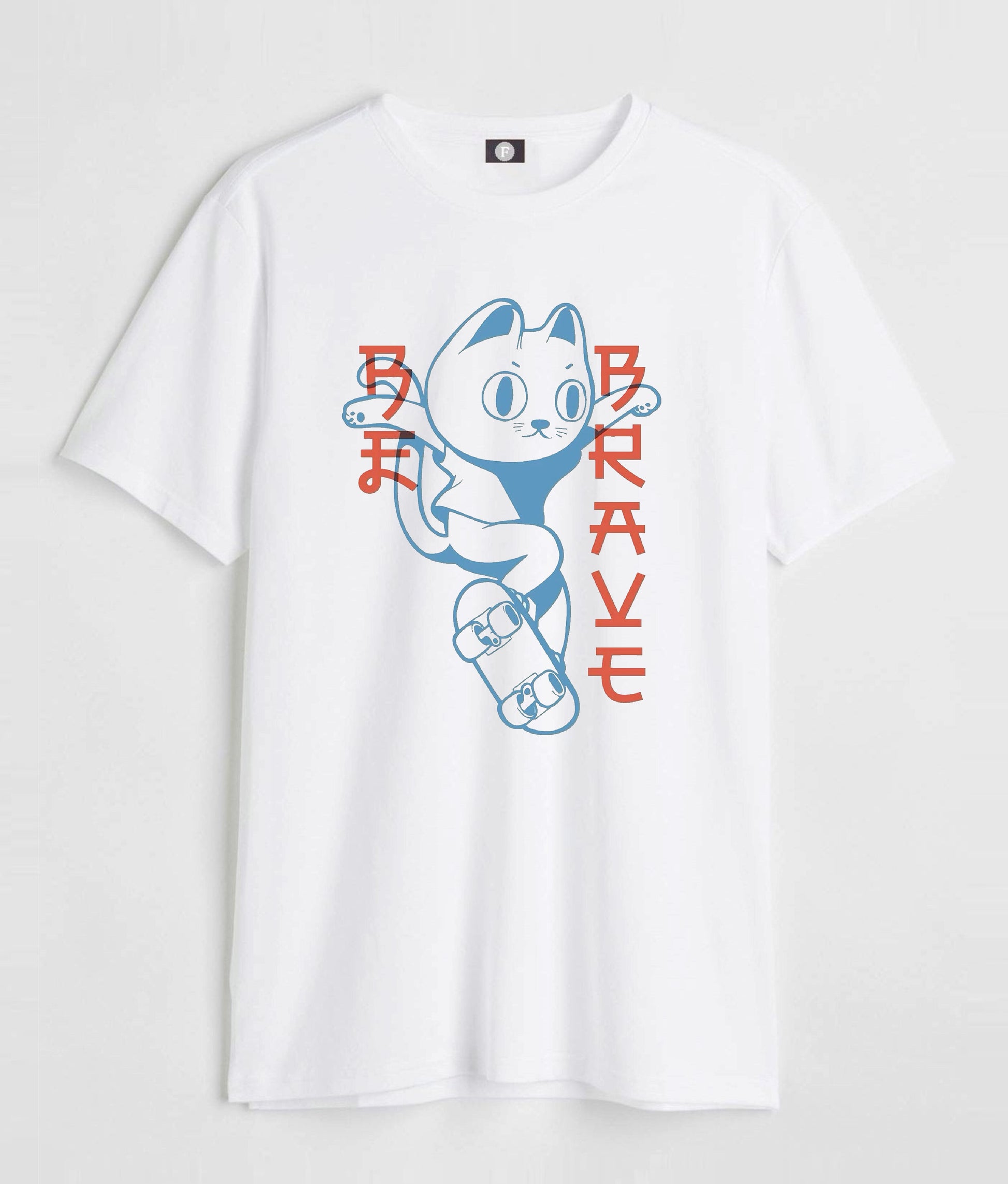 Be brave - white