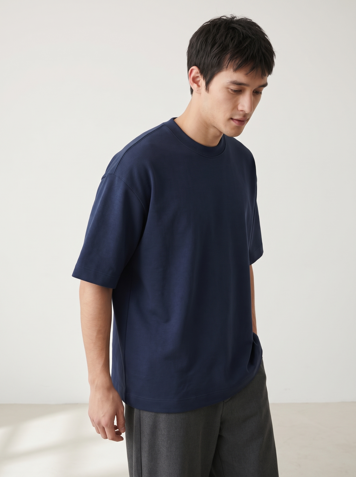 Dark navy blue