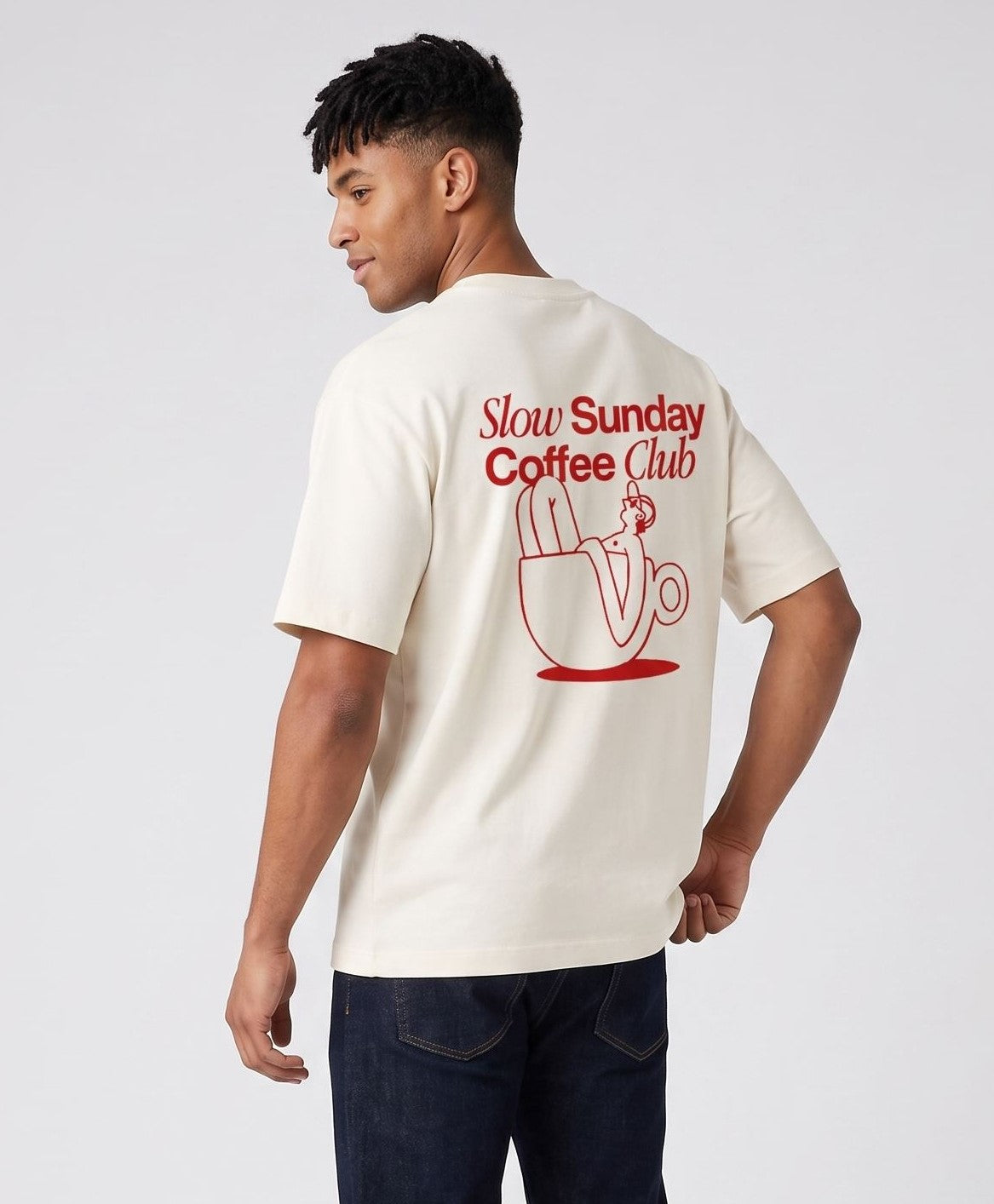 Slow sunday coffee club - off white