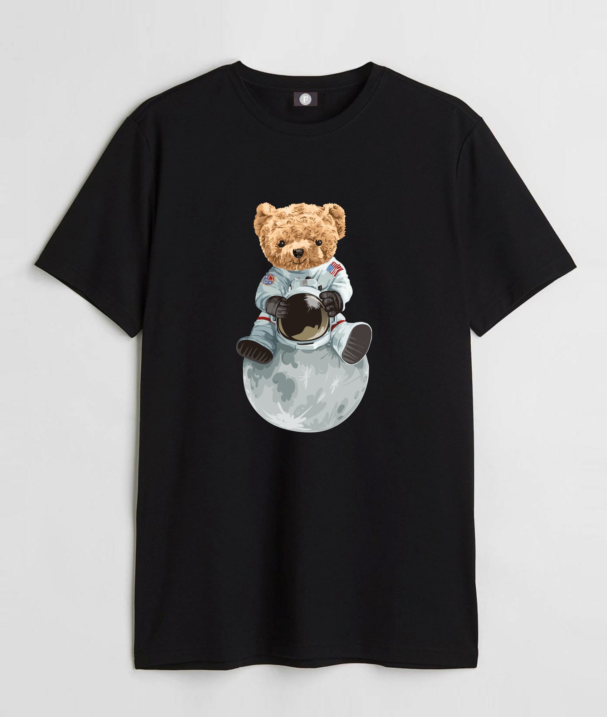 Space teddy - black