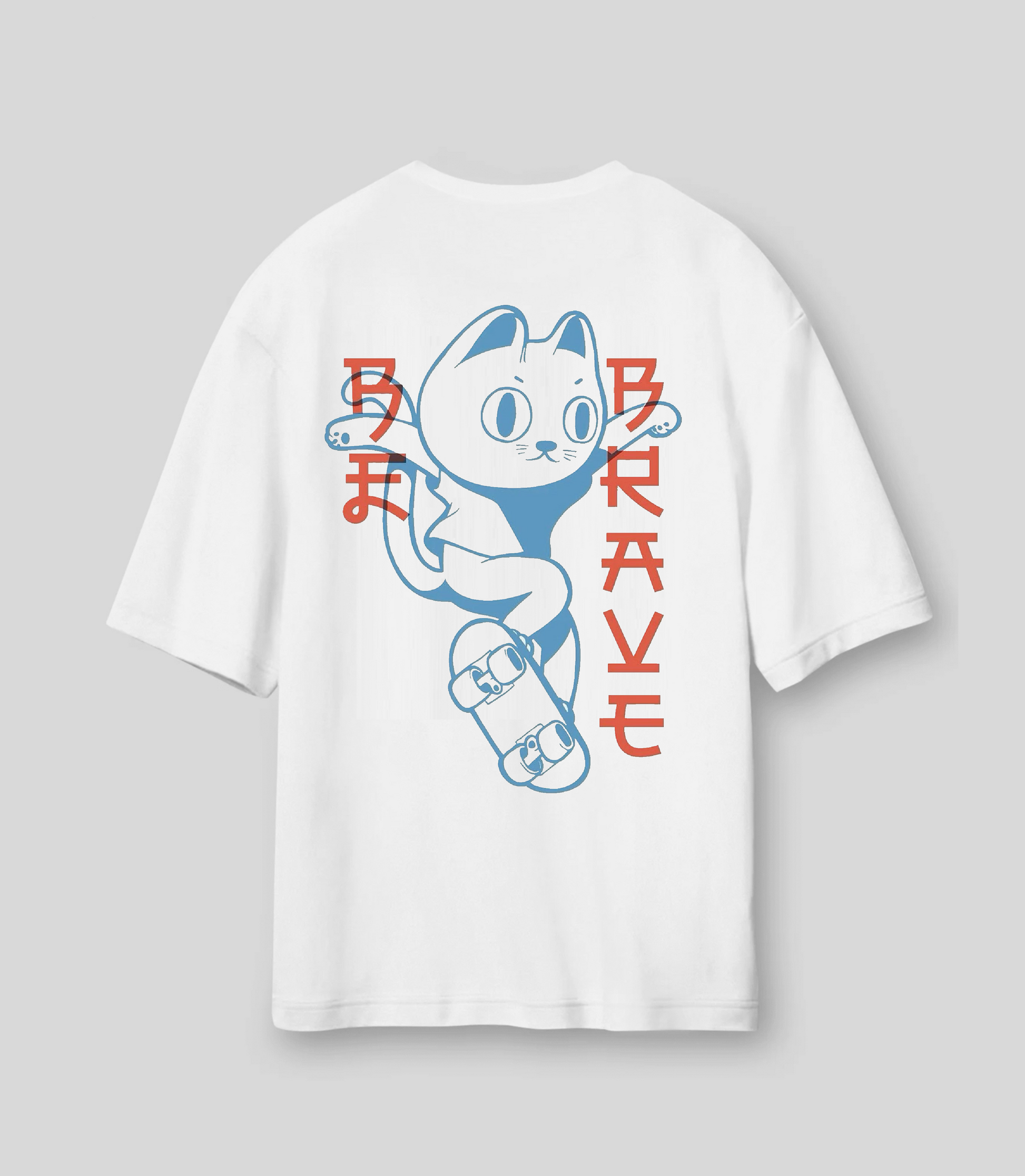 Be brave - white