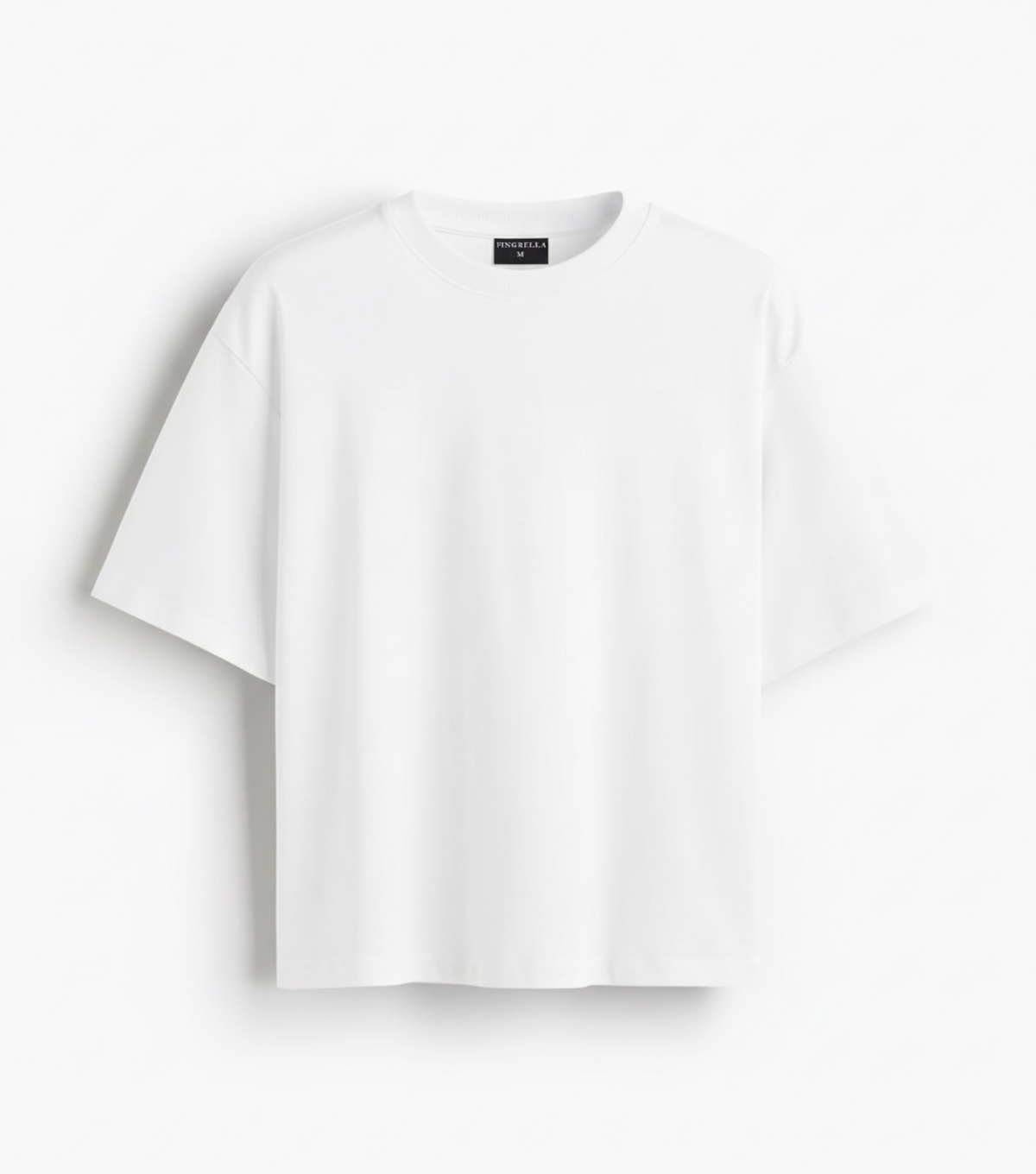 Oversized boxy fit t shirt - white