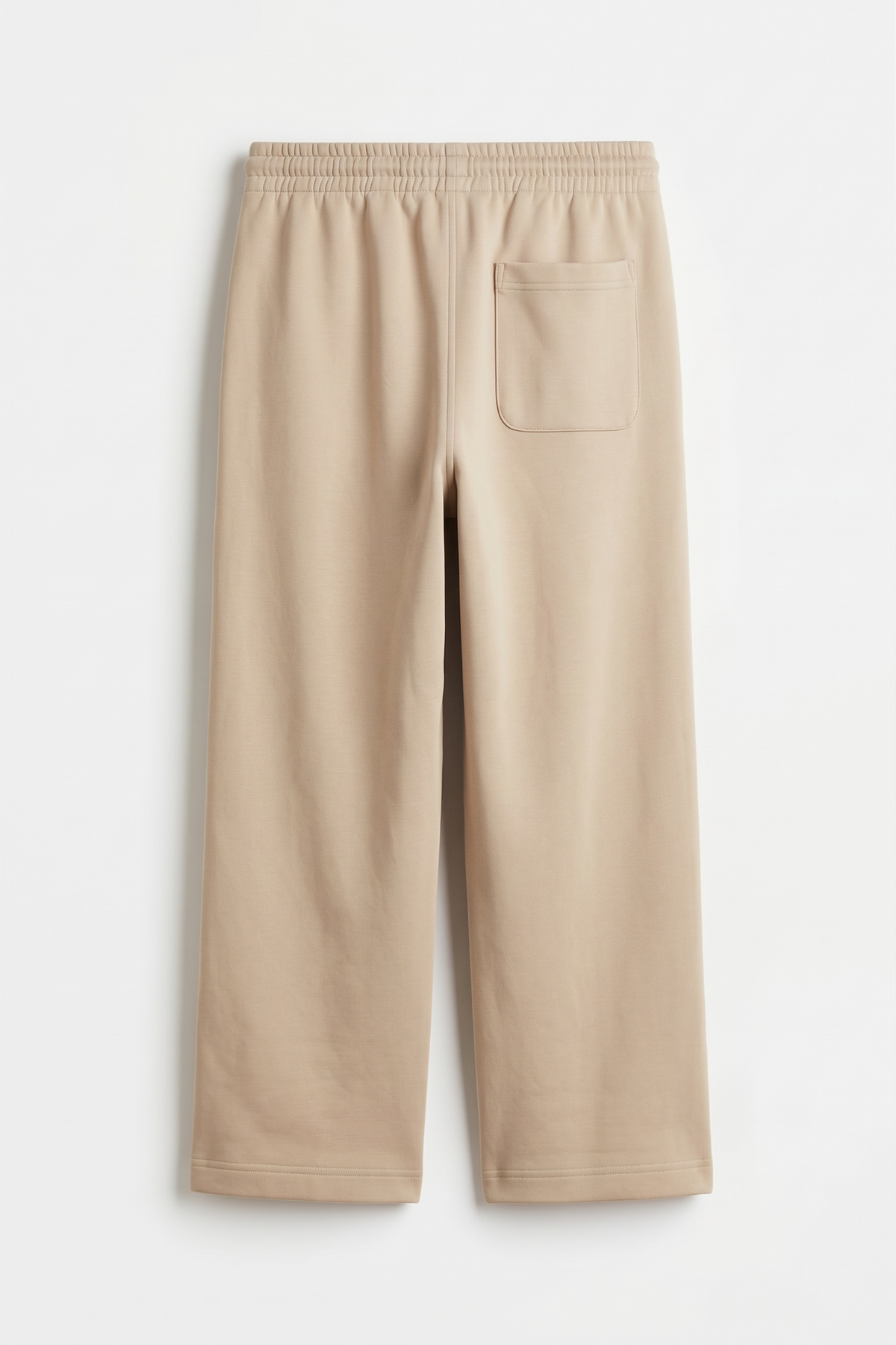 Straight fit sweatpants - beige