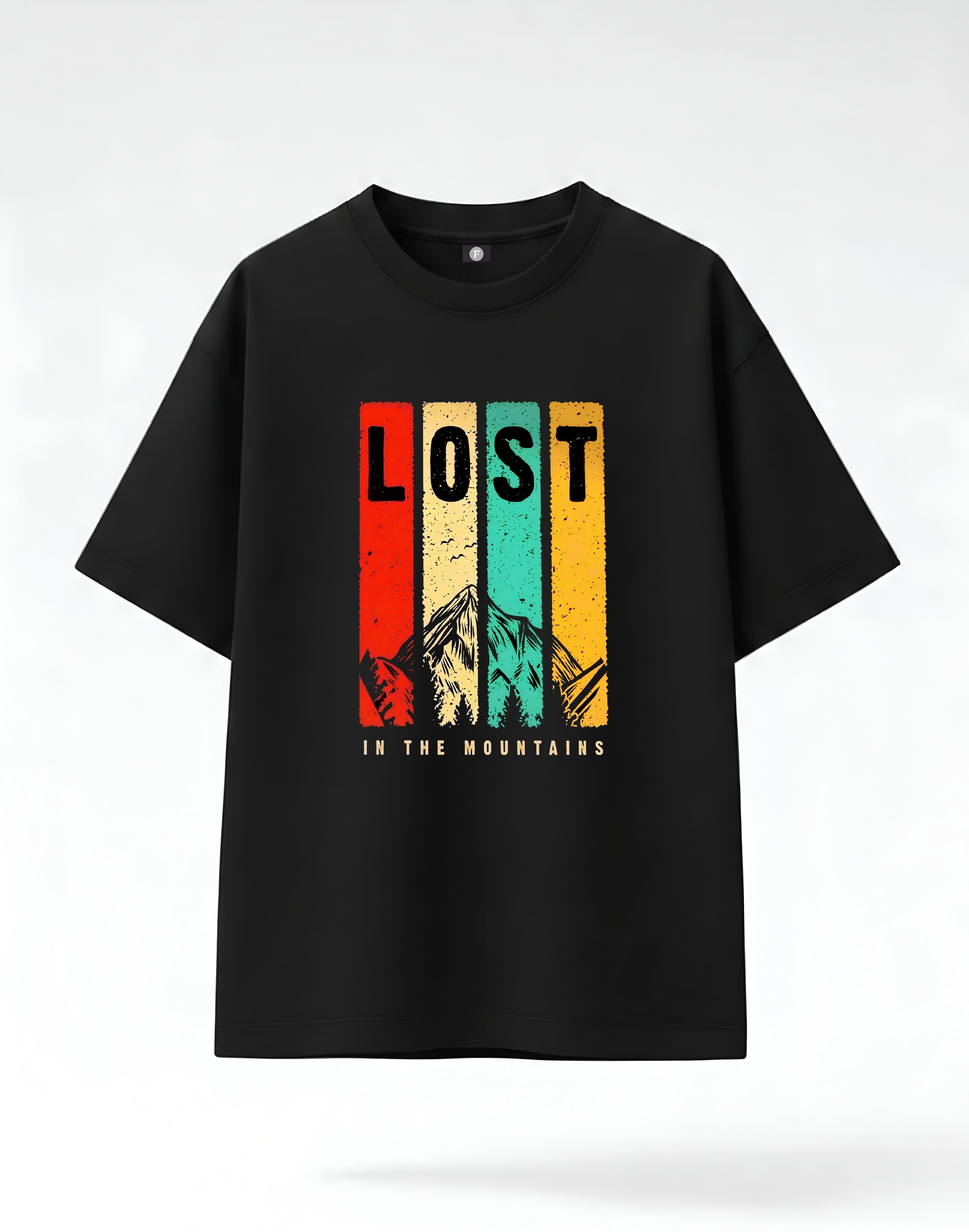 Lost in the mountains - black HW