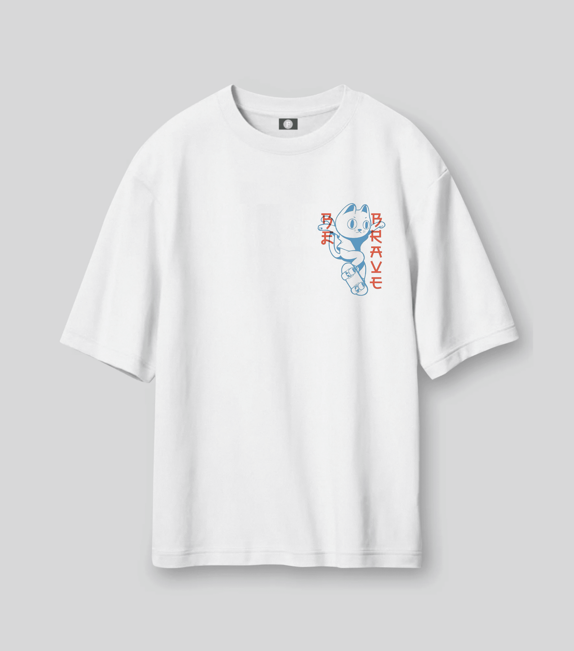Be brave - white