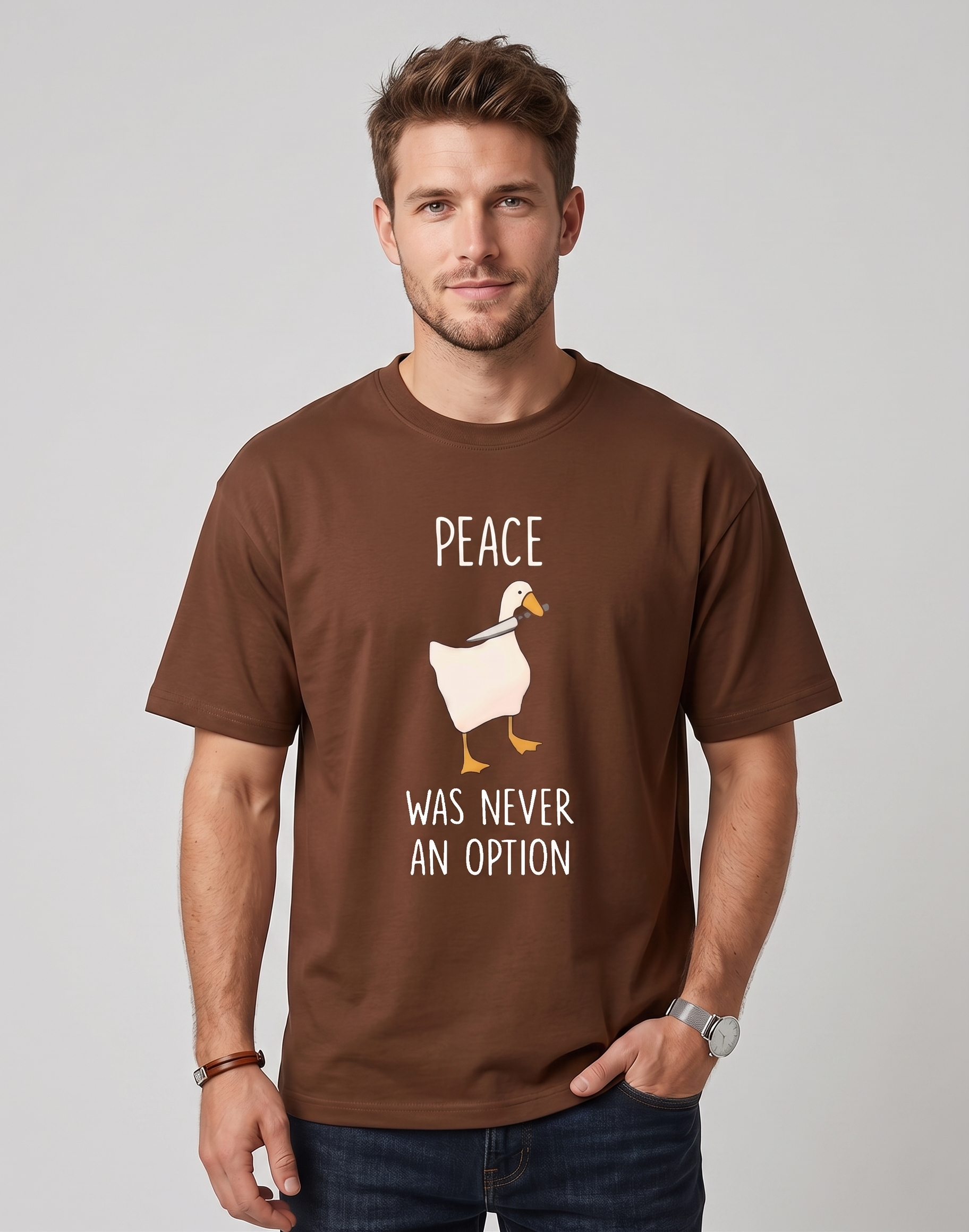 Peace was never an option - brown