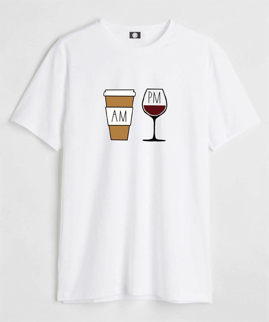 AM PM - white