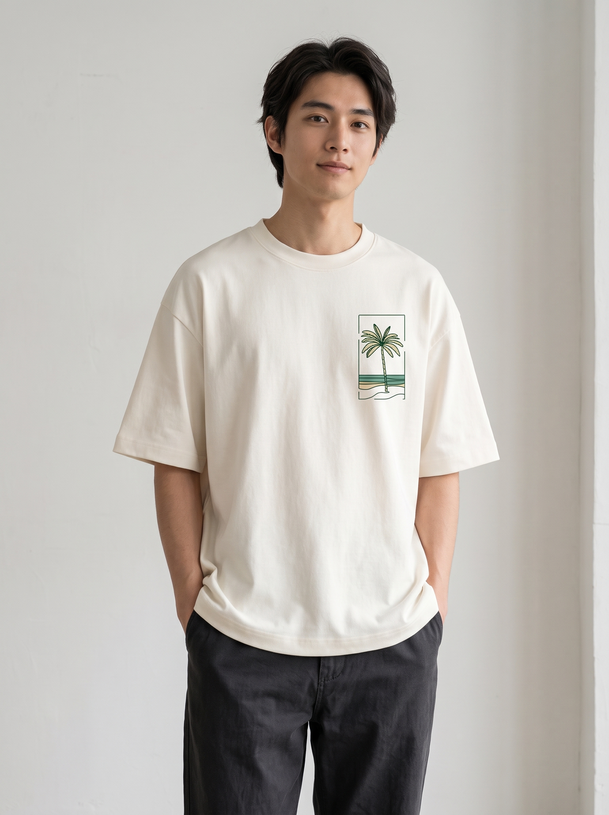 Beach paradise - off white