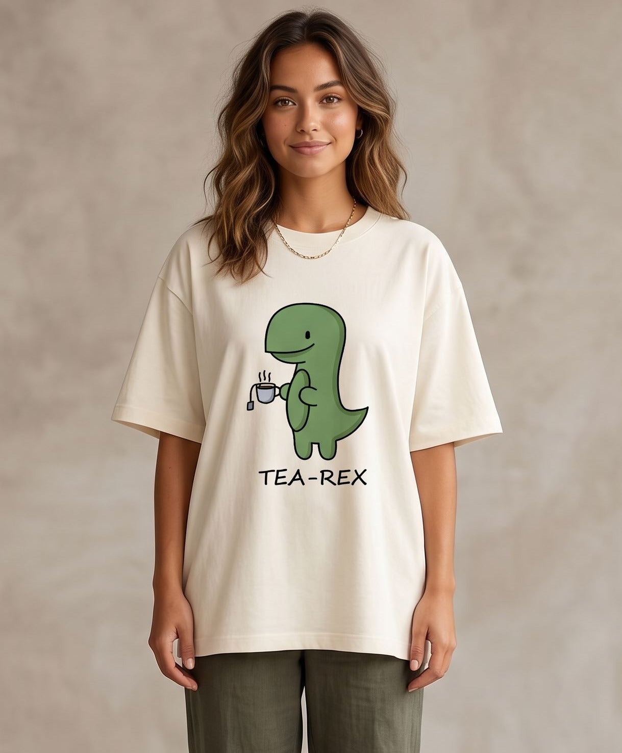 Tea rex - off white