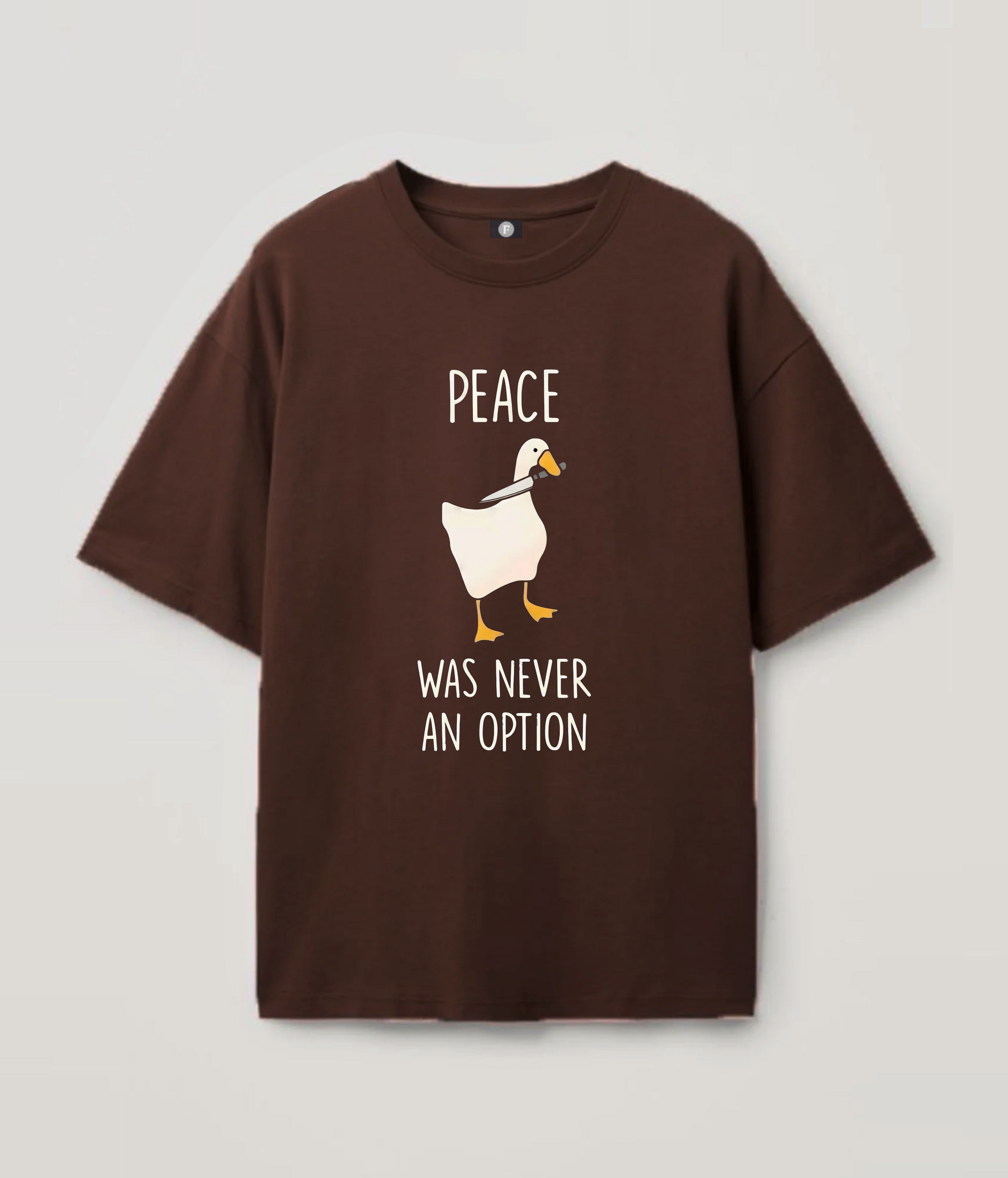 Peace was never an option - brown