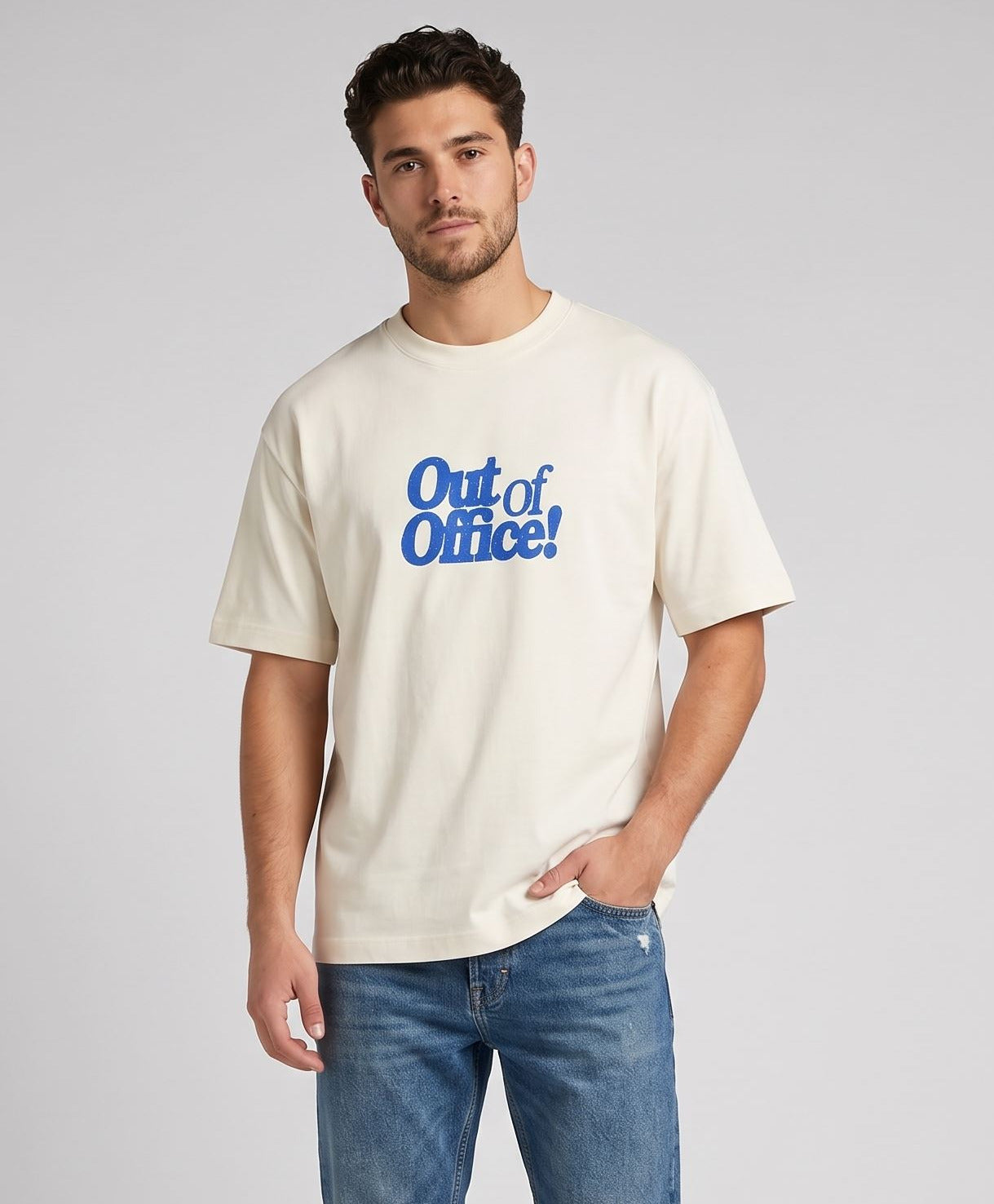 Out of office - off white