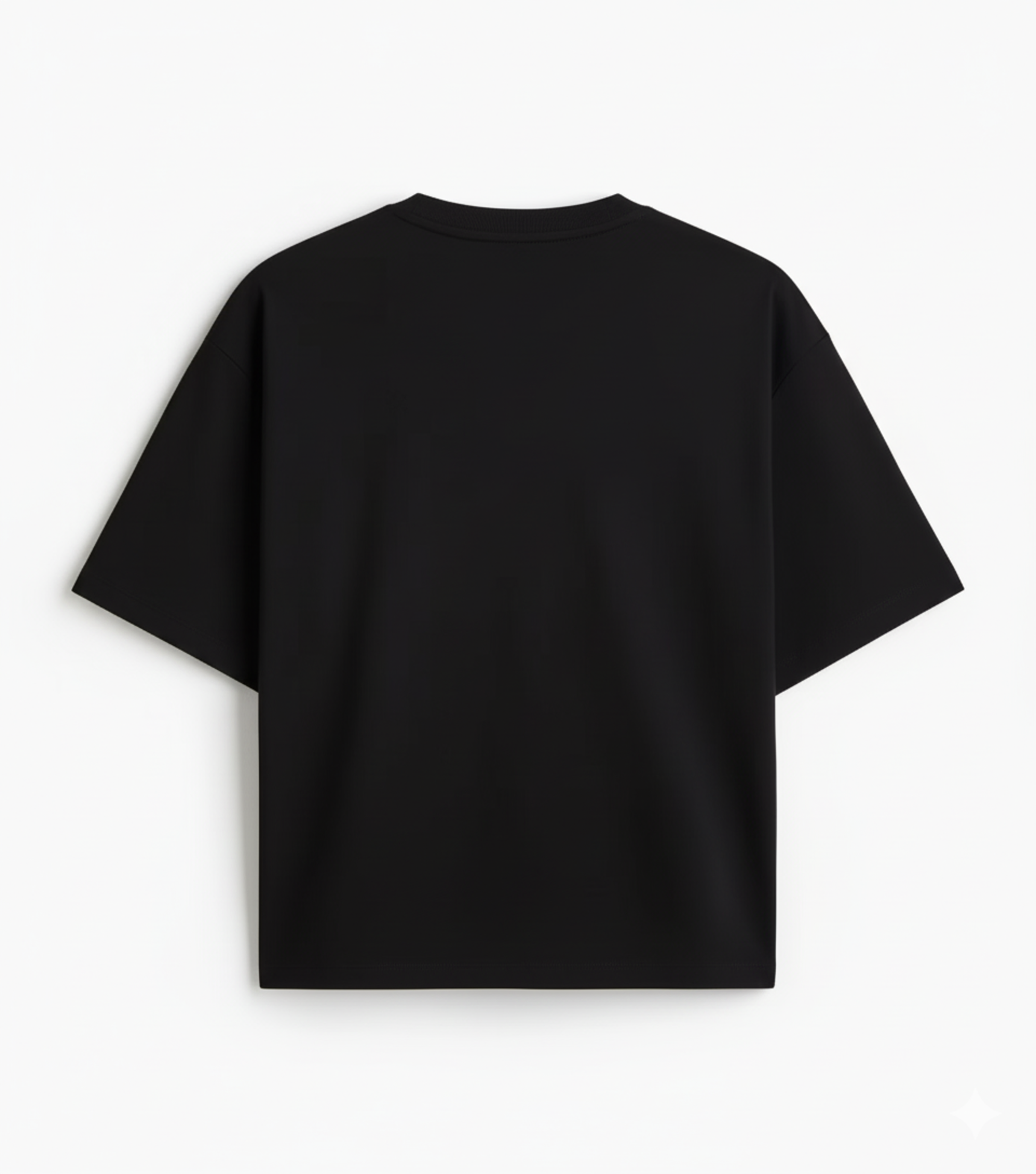 Black - oversized boxy fit t shirt