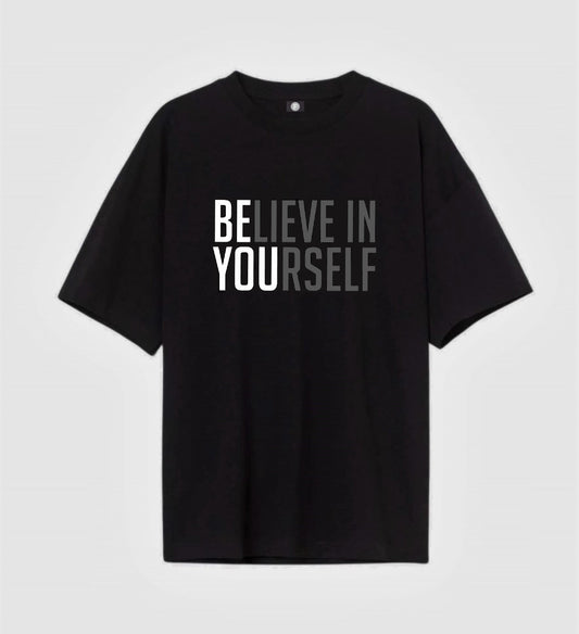 Believe in yourself - black