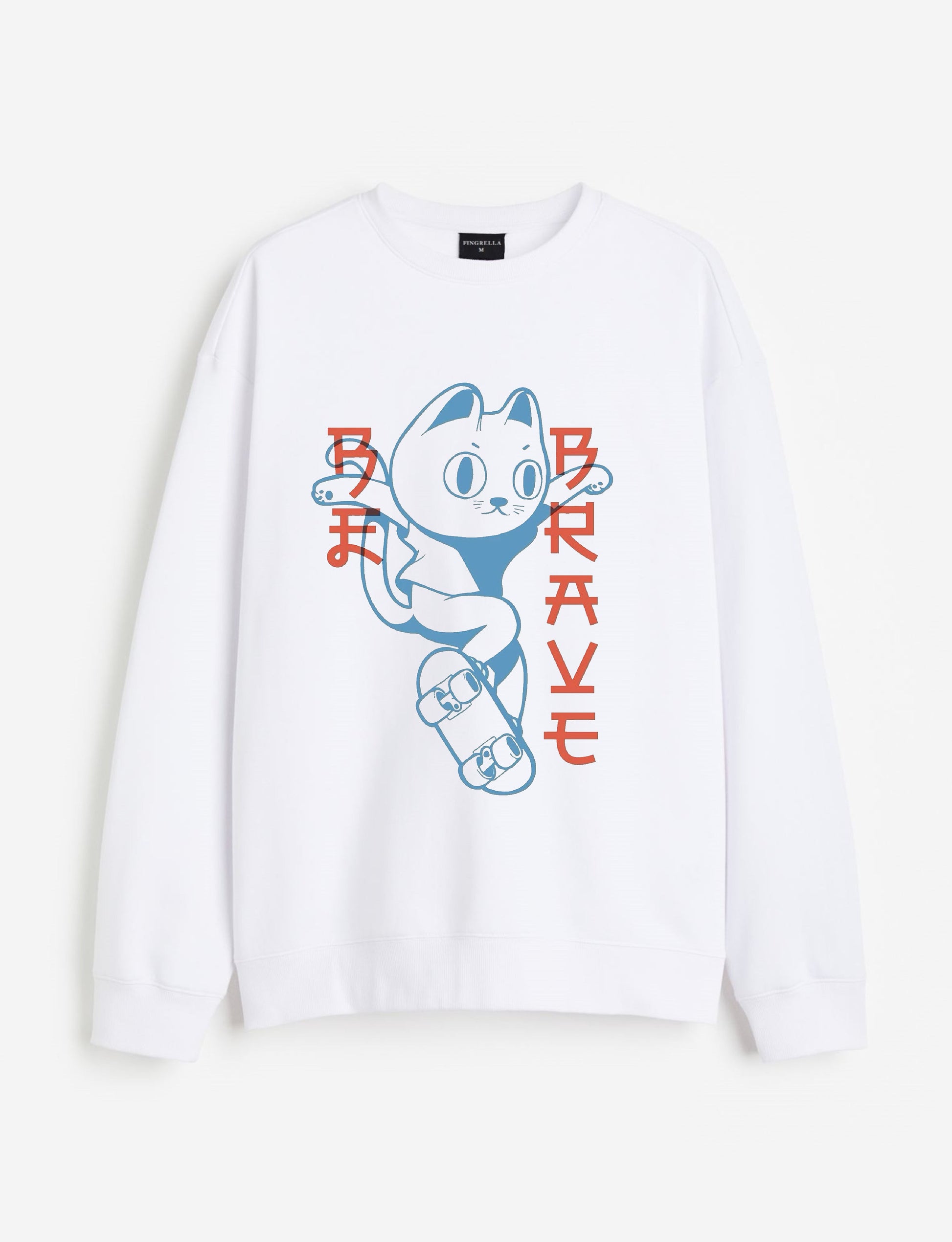 Be brave - white