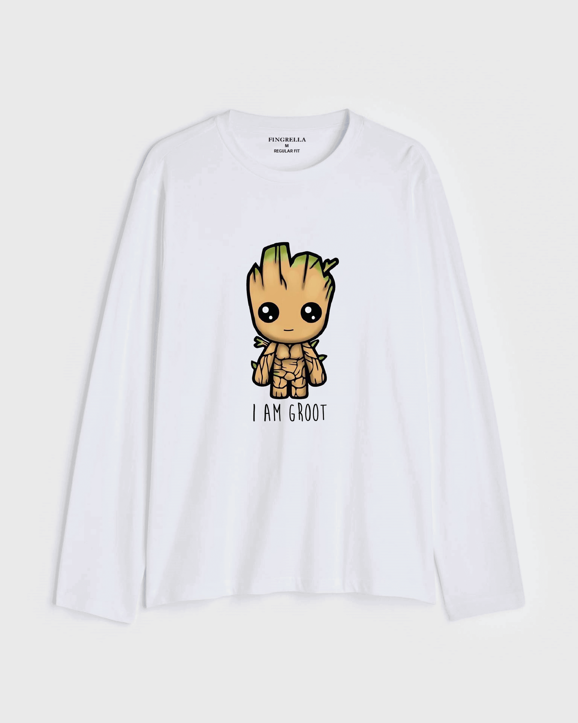 I AM GROOT - white