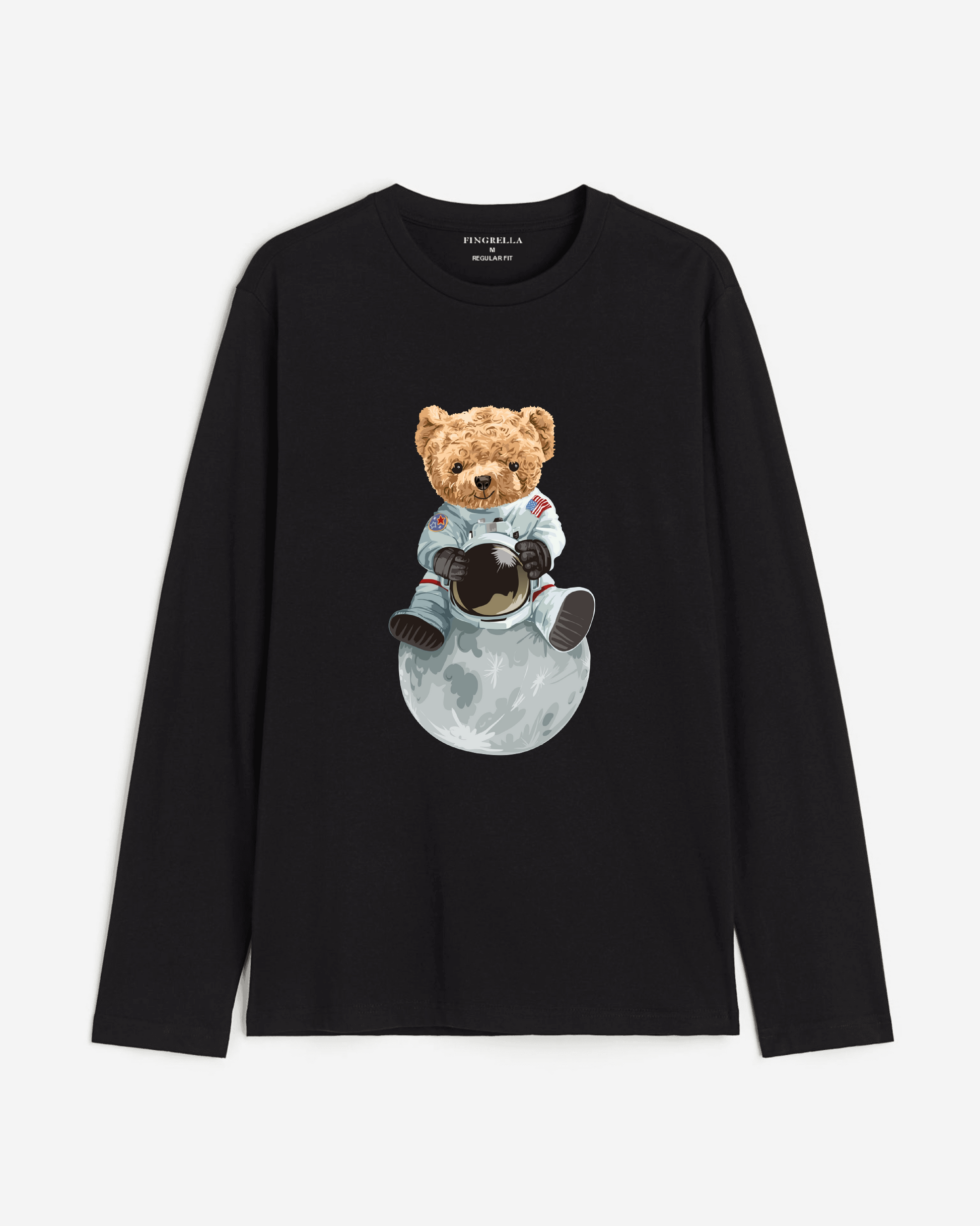Space teddy - black