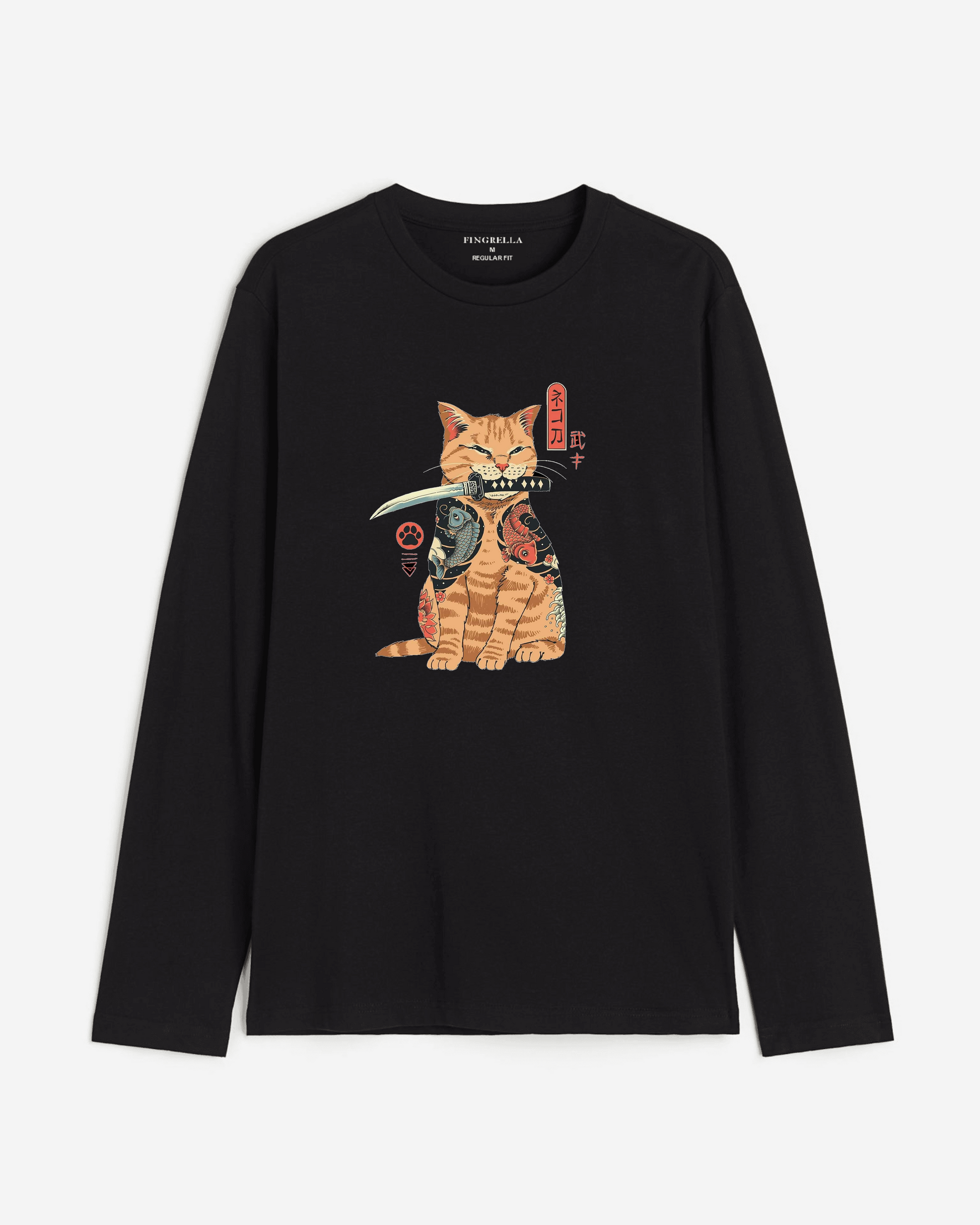 Katana cat - black