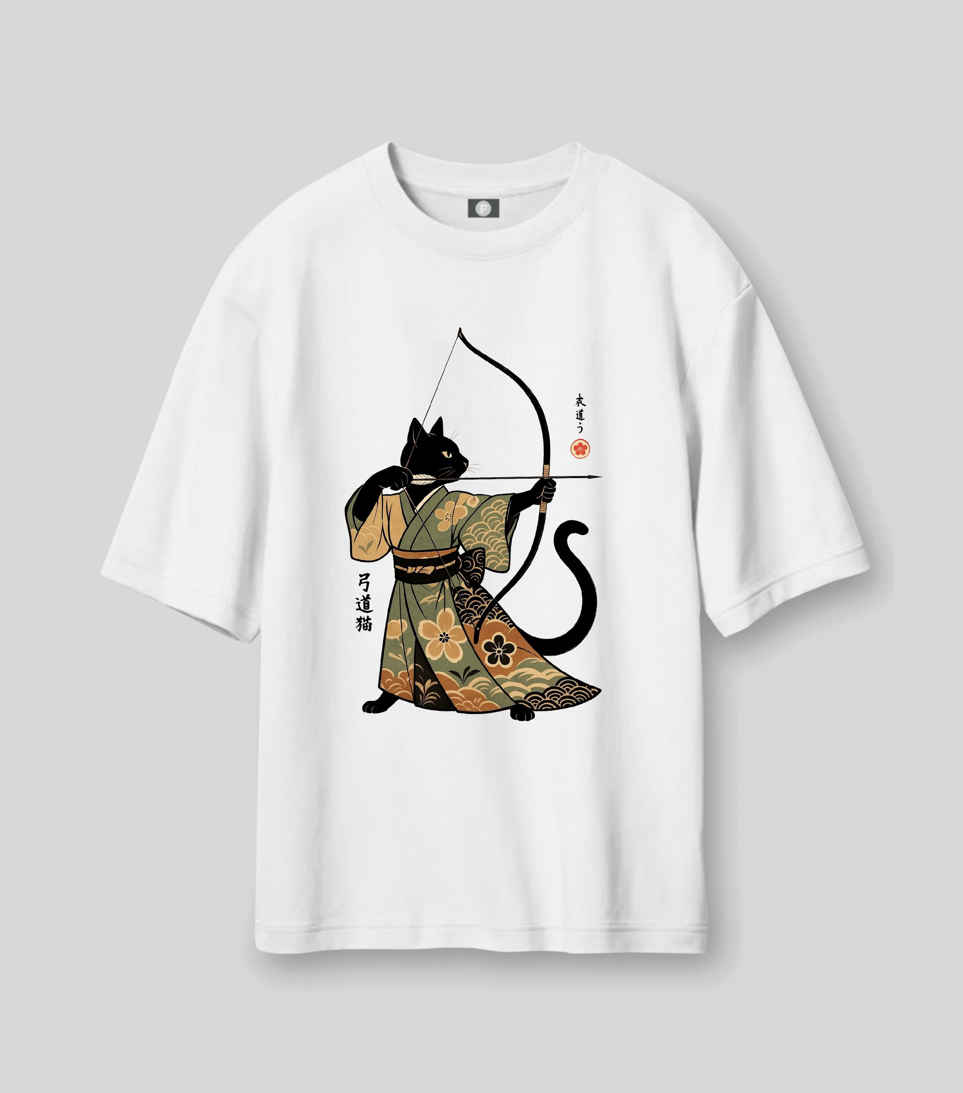 Shinobi cat - white