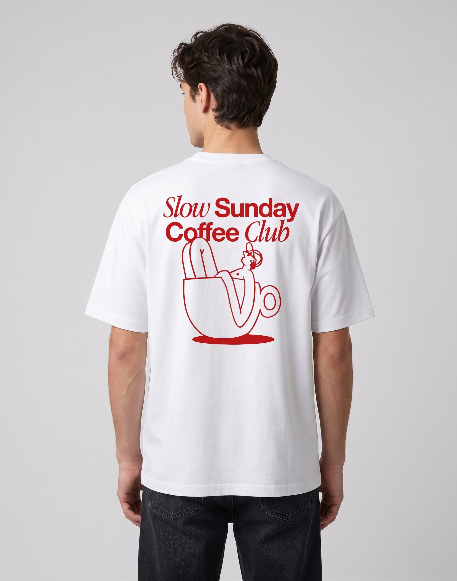 Slow sunday coffee club - white HW