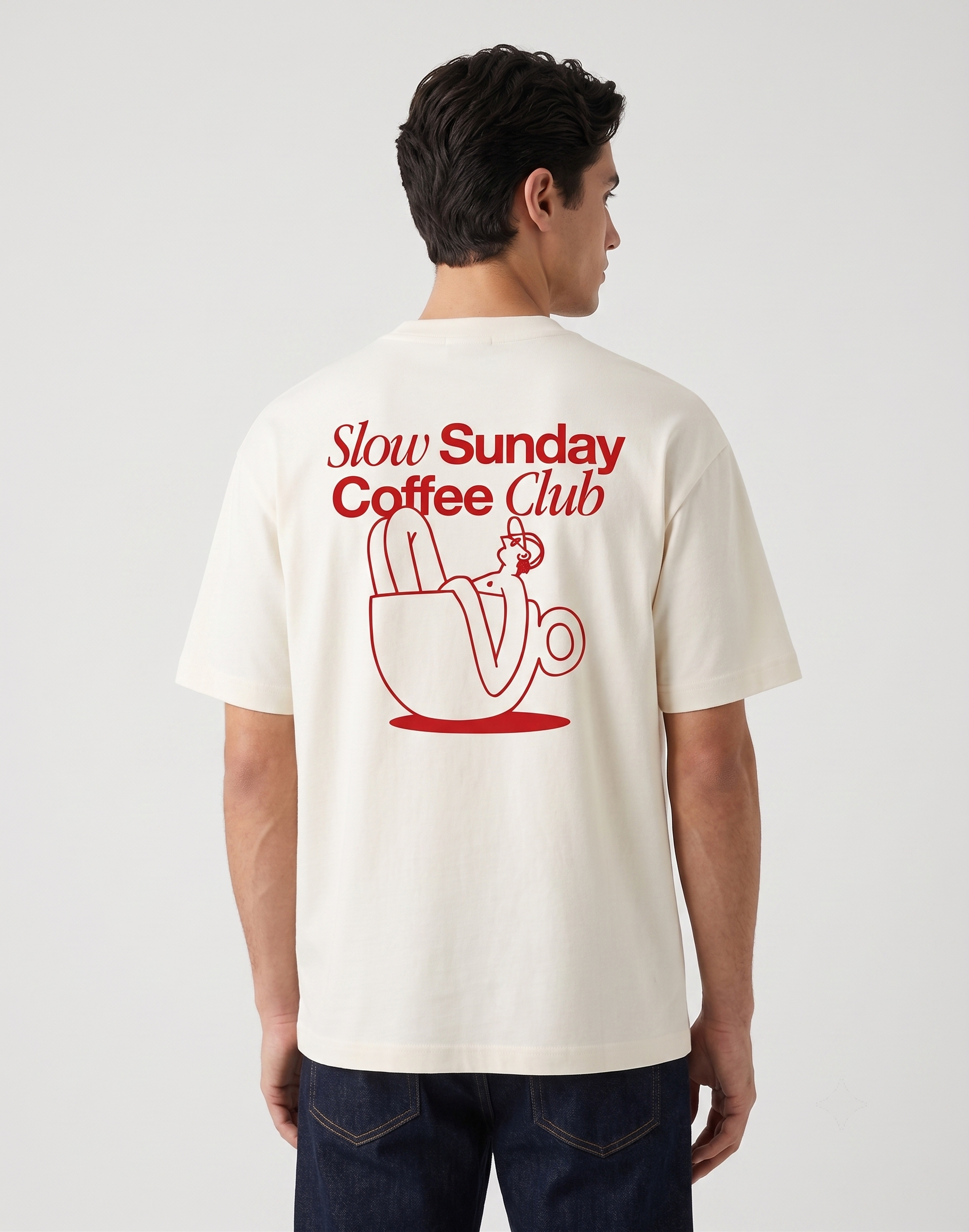 Slow sunday coffee club - off white HW