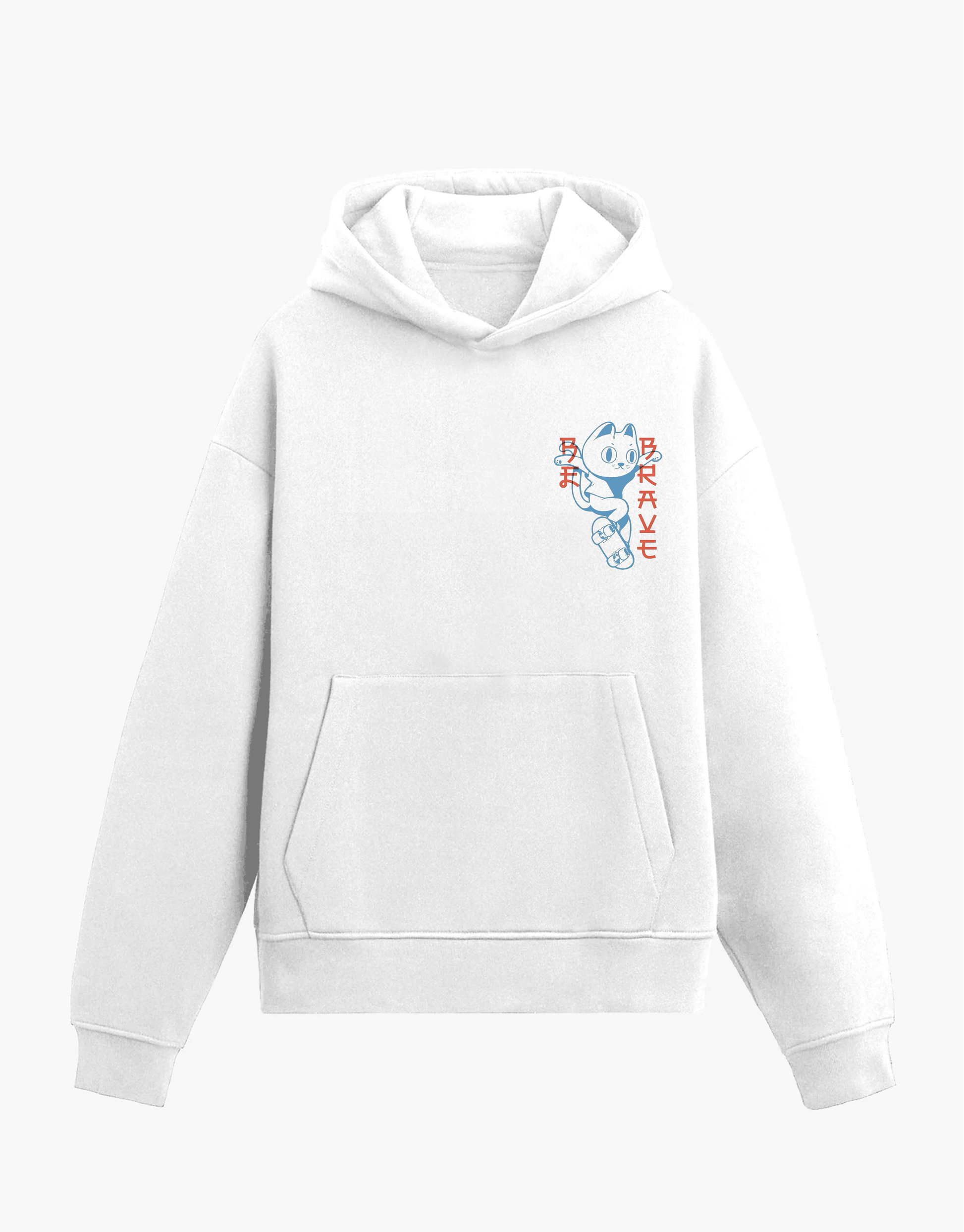 Be brave - white