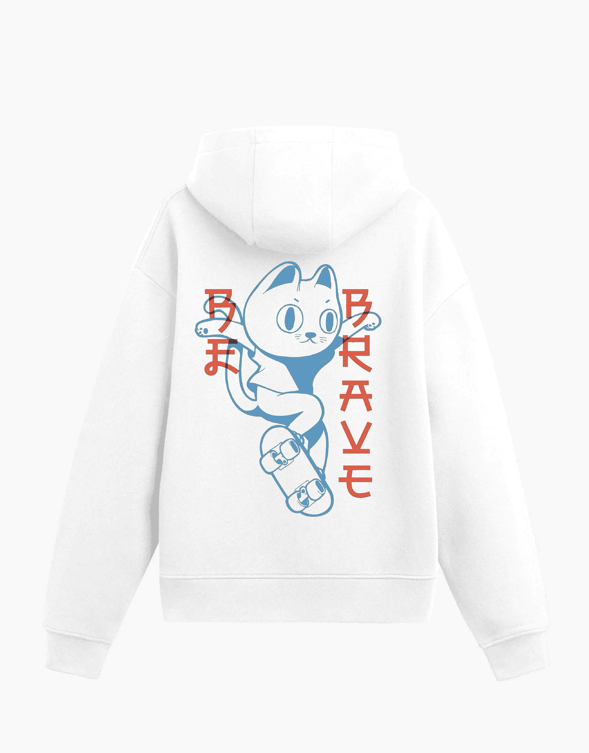 Be brave - white