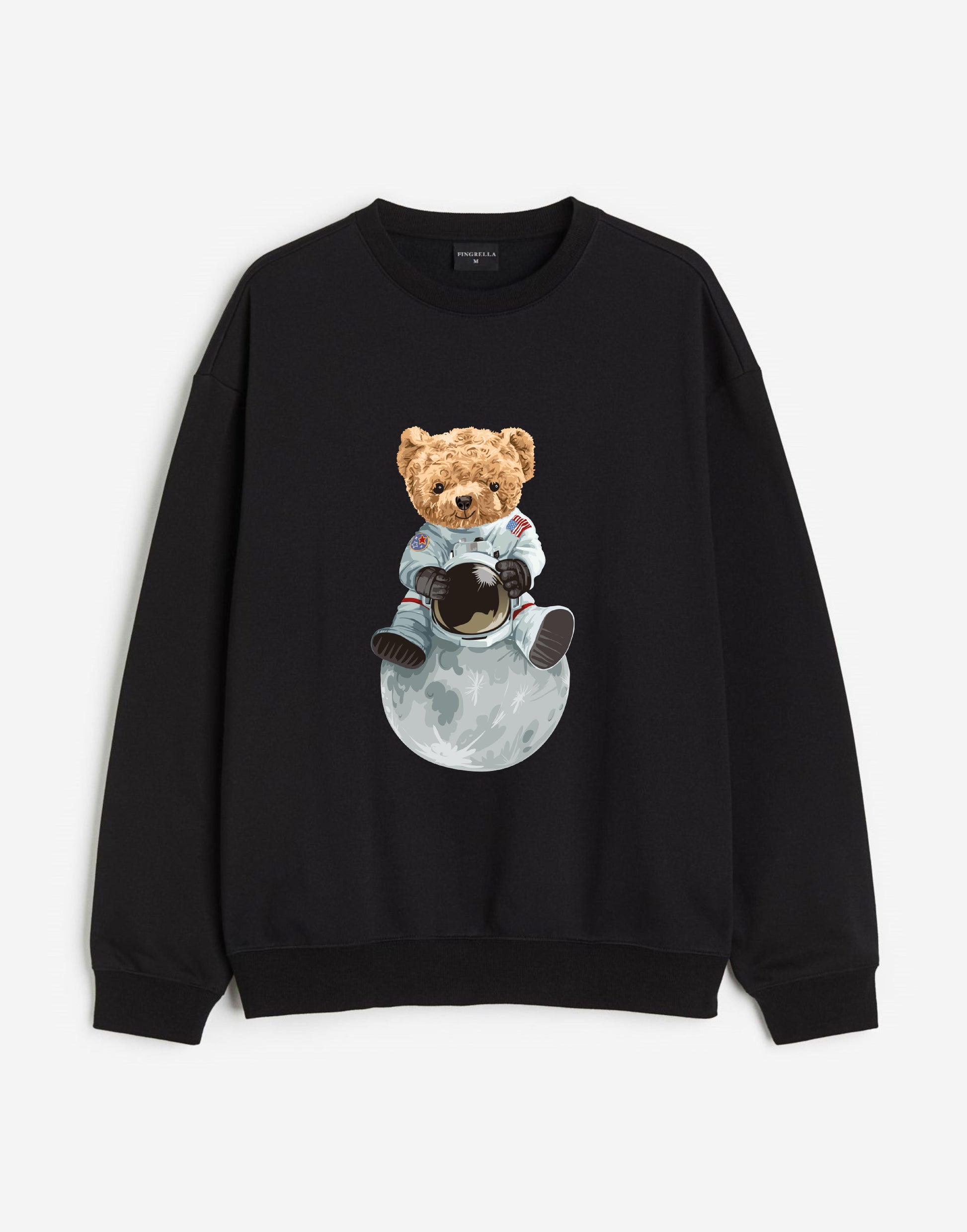 Space teddy - black
