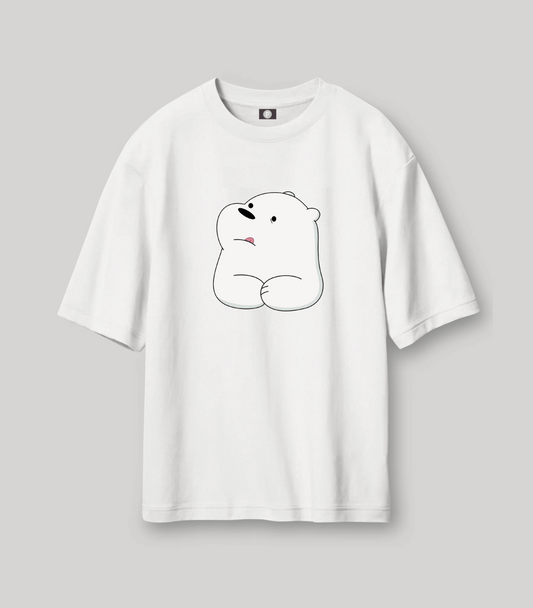 Bare bear - white