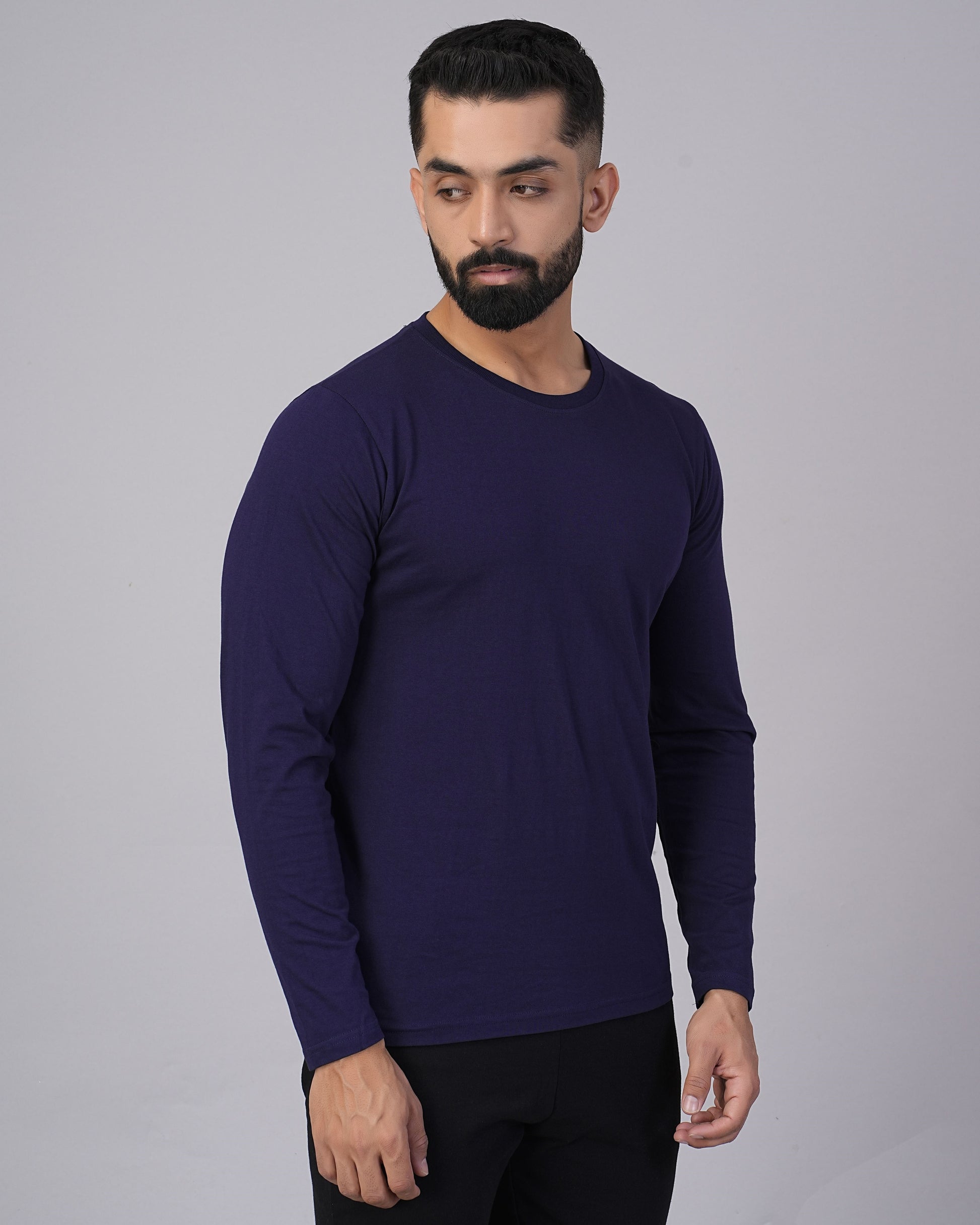 Navy blue LS