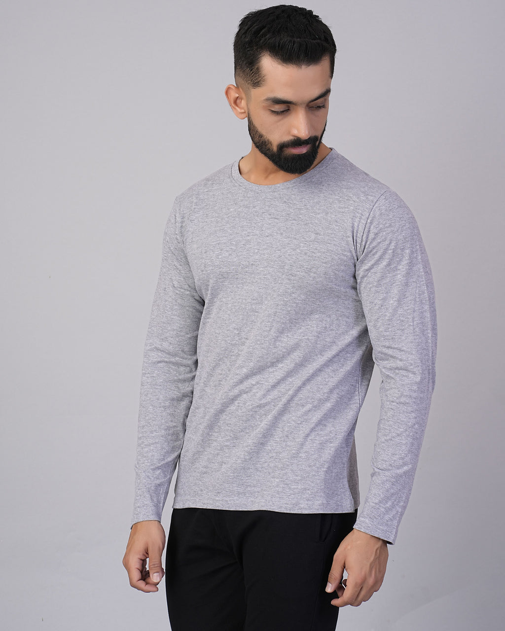 Marl grey LS